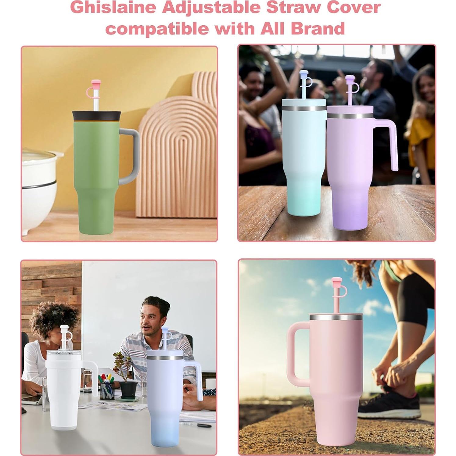 Tapa de Cubierta de Pajita Ajustable Ghislaine para Tazas 6-10mm