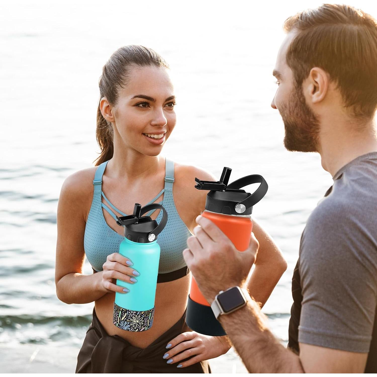 Pajitas Reutilizables WK IEASON 6pcs para Hydro Flask 24.38cm