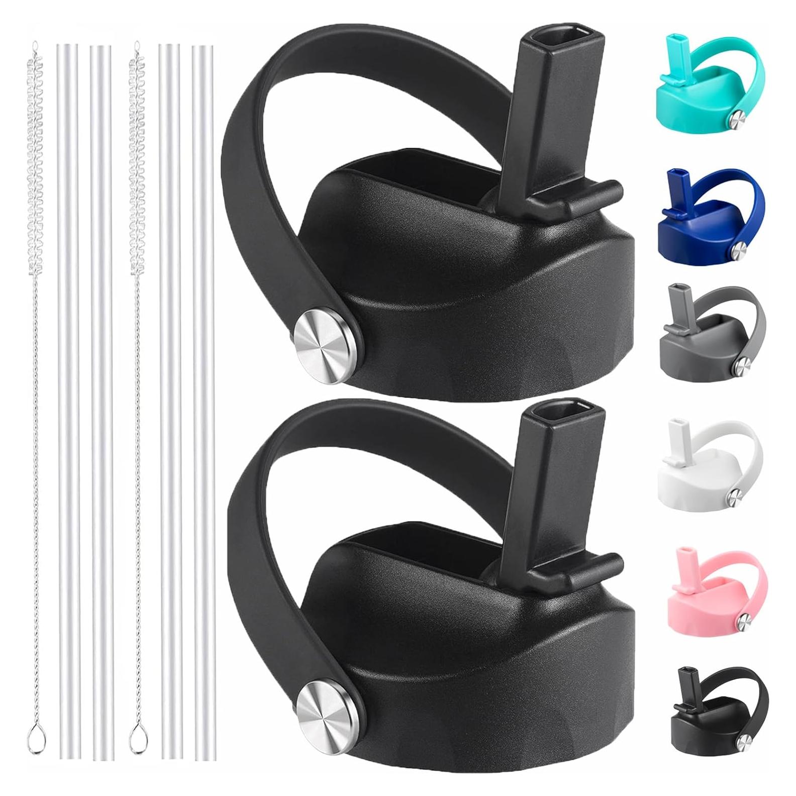 Tapa de Pajita DBIW para Botellas Hydro Flask Boca Ancha 2 Pack