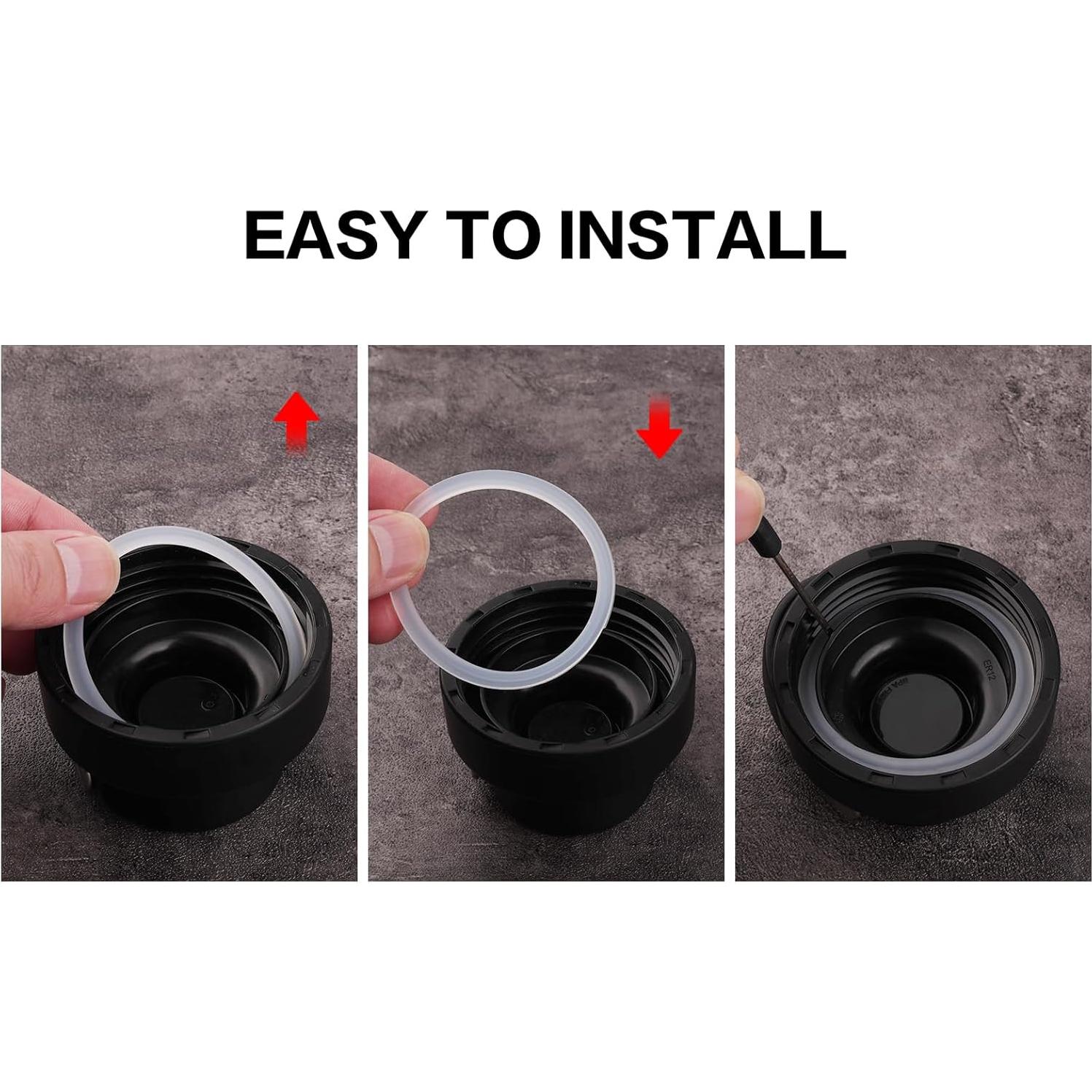 Juntas de Reemplazo Bubrike para Tapa Ancha Hydro Flask - 6 Piezas