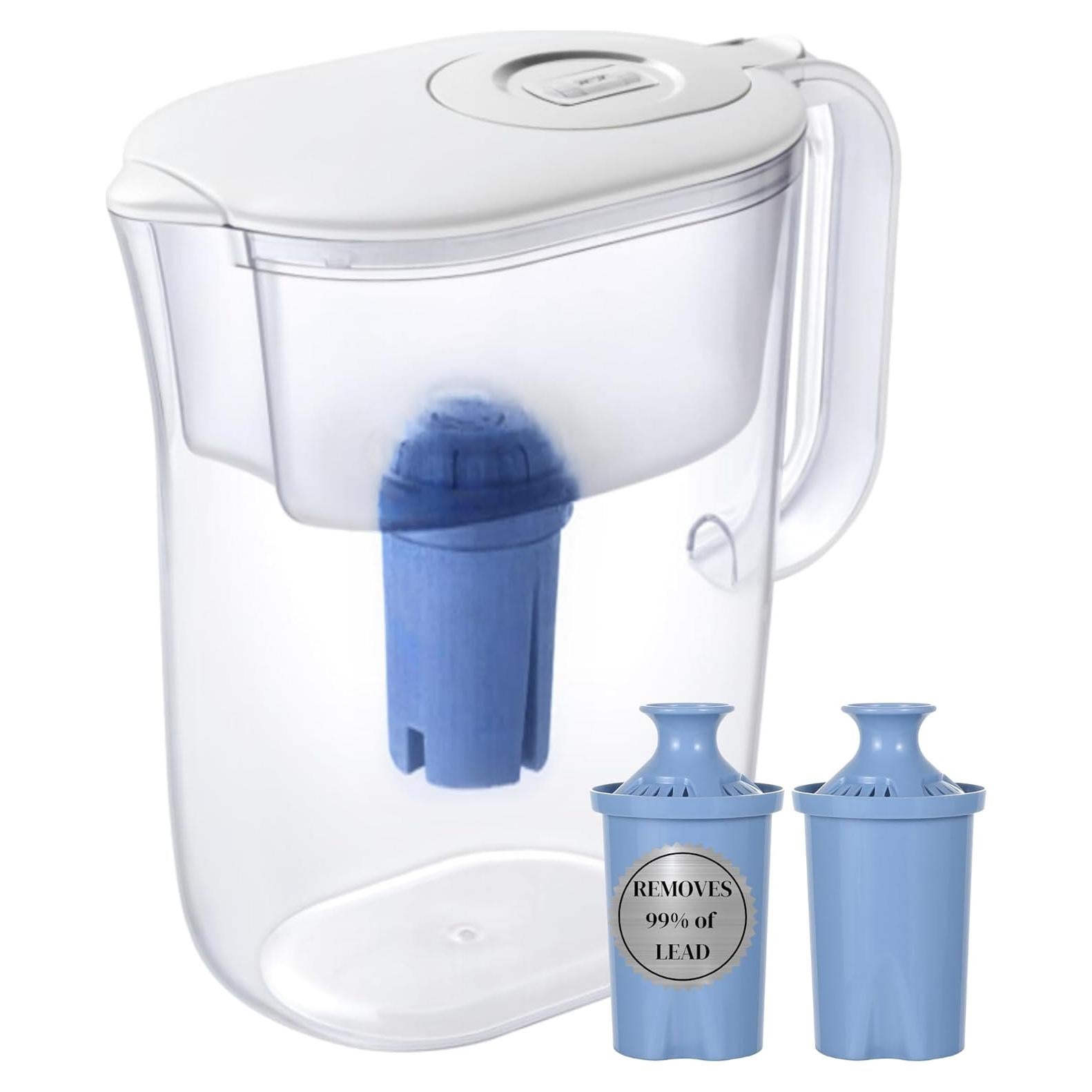 Jarra de Filtro de Agua Joey'z 10 Tazas con 2 Filtros Larga Duración