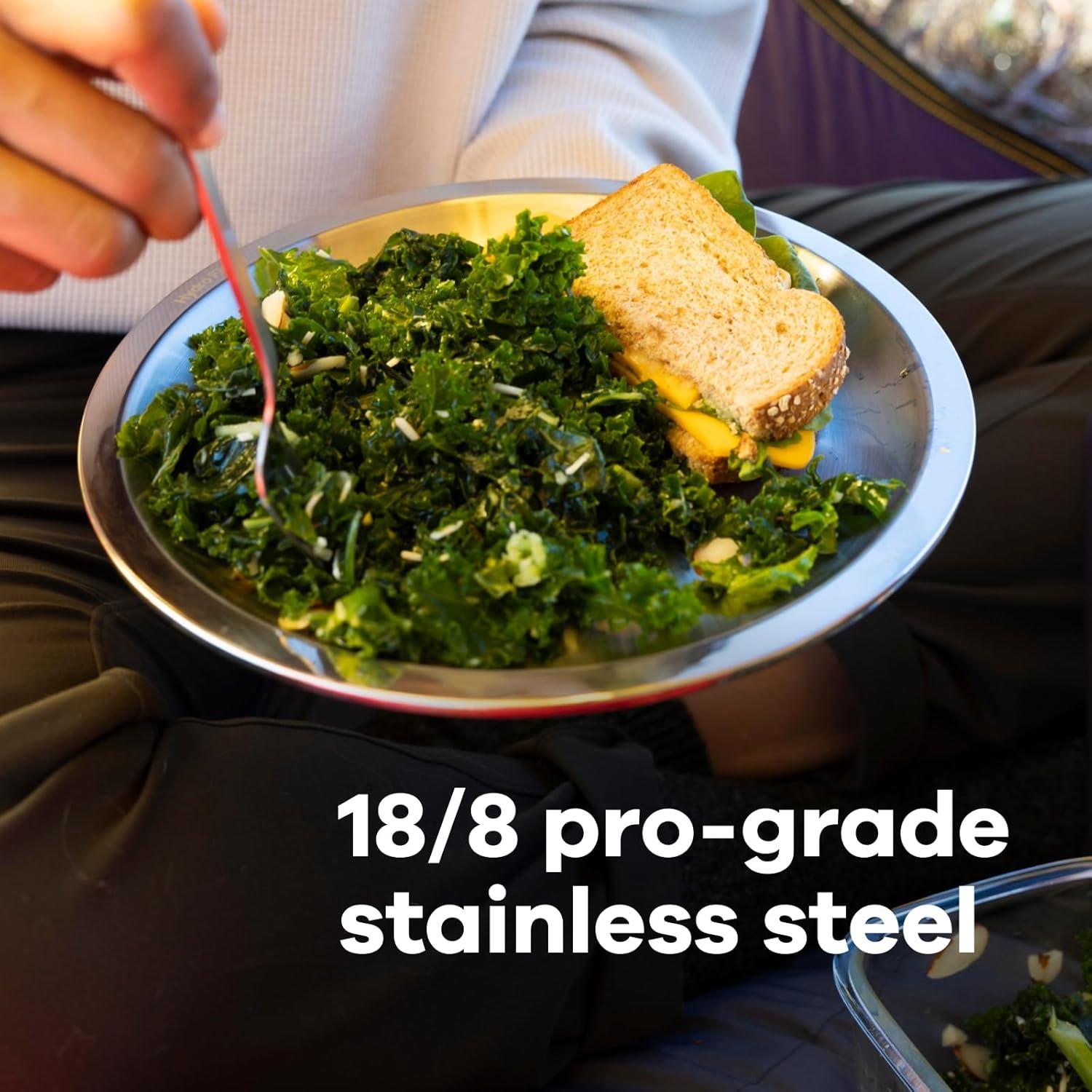 Plato de Camping Hydro Flask 23.5 cm Acero Inoxidable Aislado