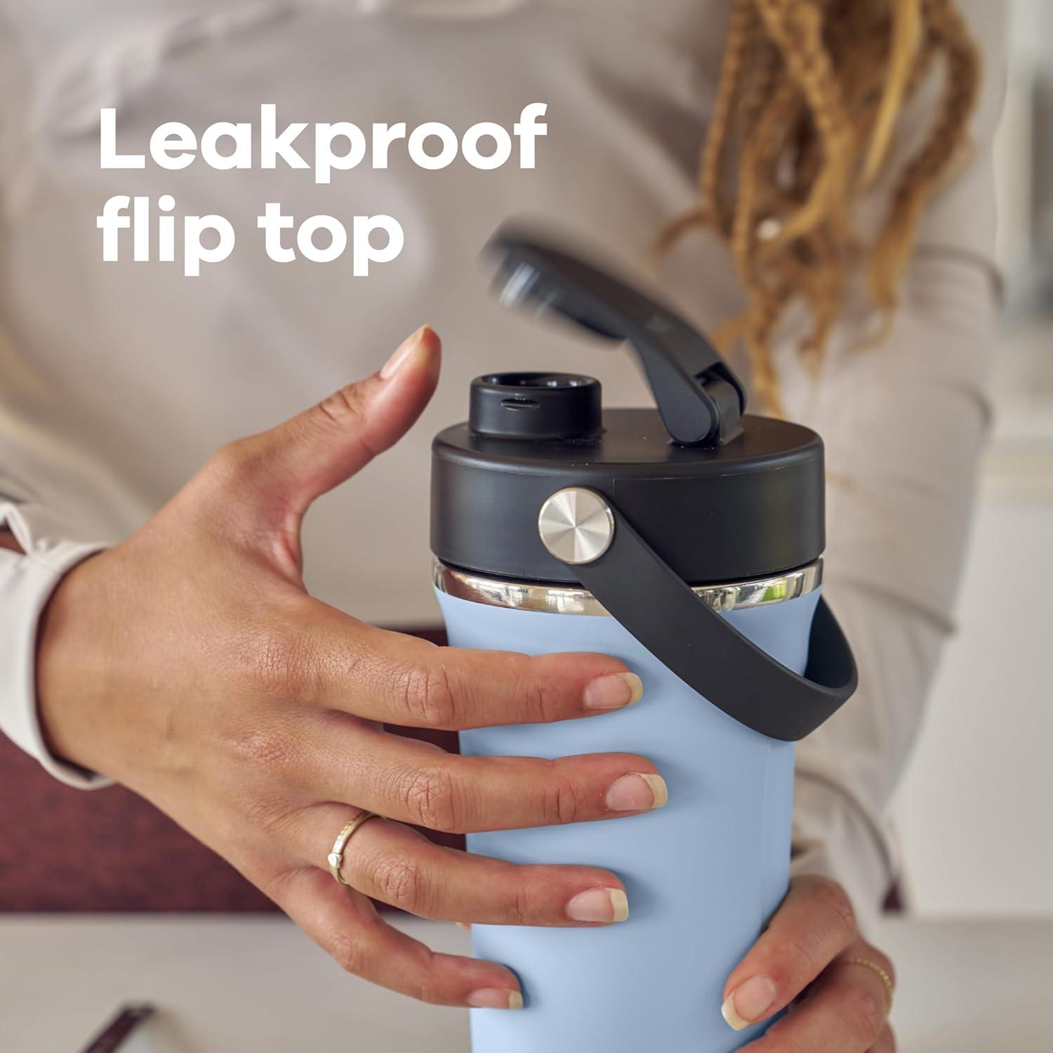 Botella de Batido Aislada Hydro Flask 24 Oz Trillium