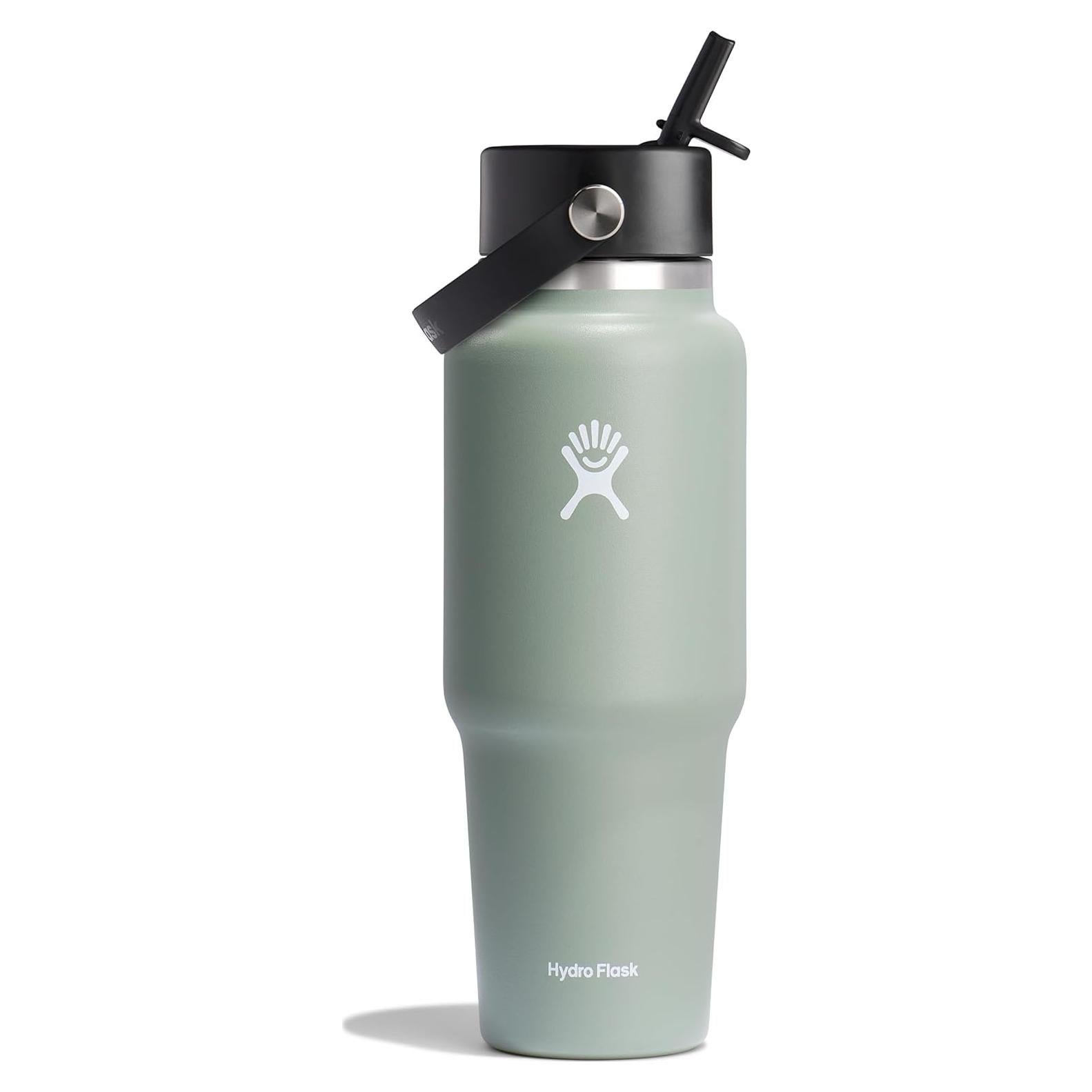 Botella de Agua Aislada Hydro Flask 32 Oz con Popote Flexible