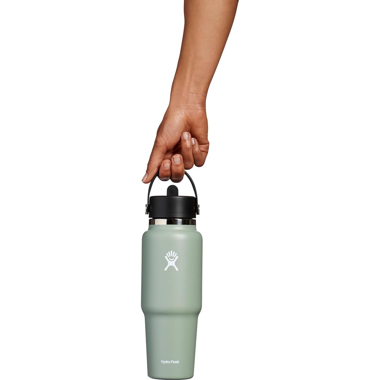 Botella de Agua Aislada Hydro Flask 32 Oz con Popote Flexible
