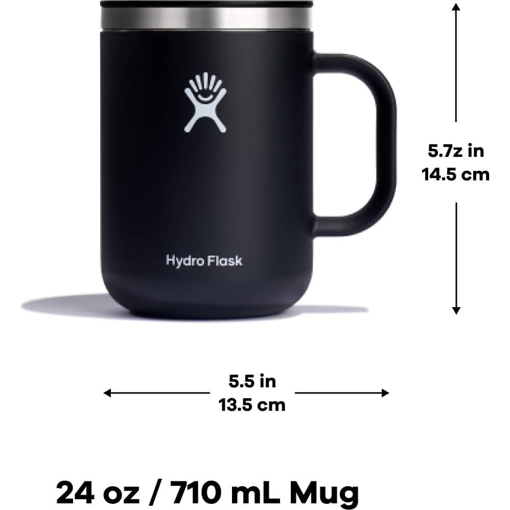 Taza Aislada Hydro Flask Agave 710 ml con Tapa a Prueba de Fugas