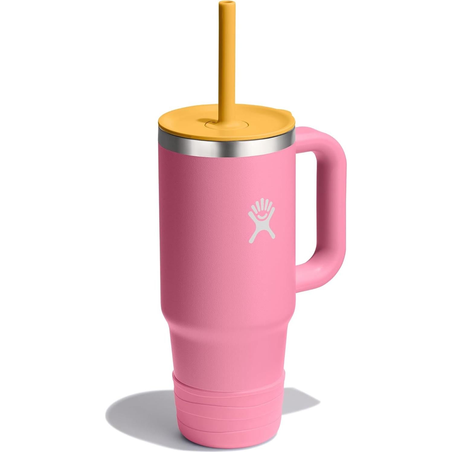 Taza de Viaje Hydro Flask Kids 24 Oz Rosa Dahlia Aislada