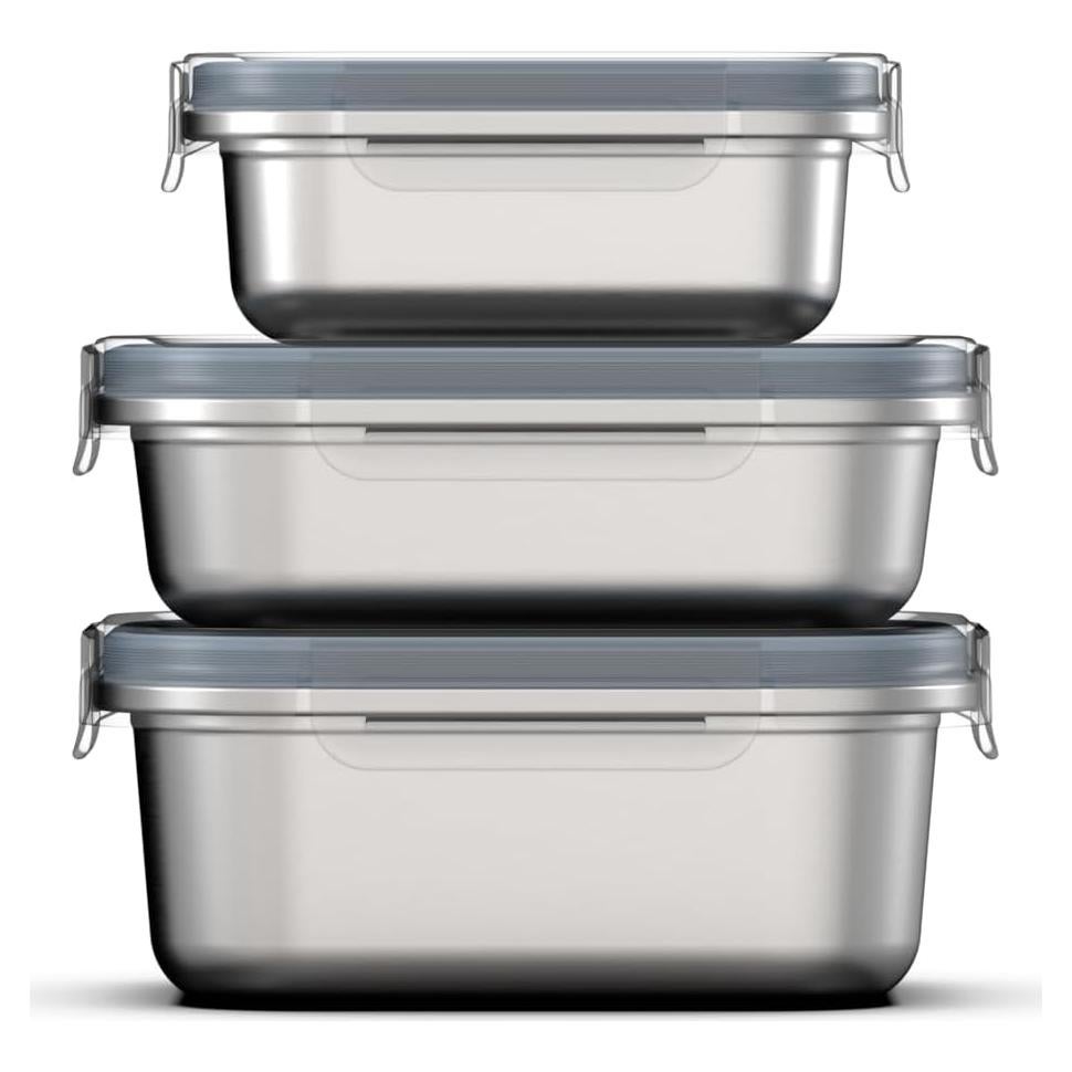 Paquete de Contenedores de Comida Hydro Flask 2, 3.5 y 5 Tazas