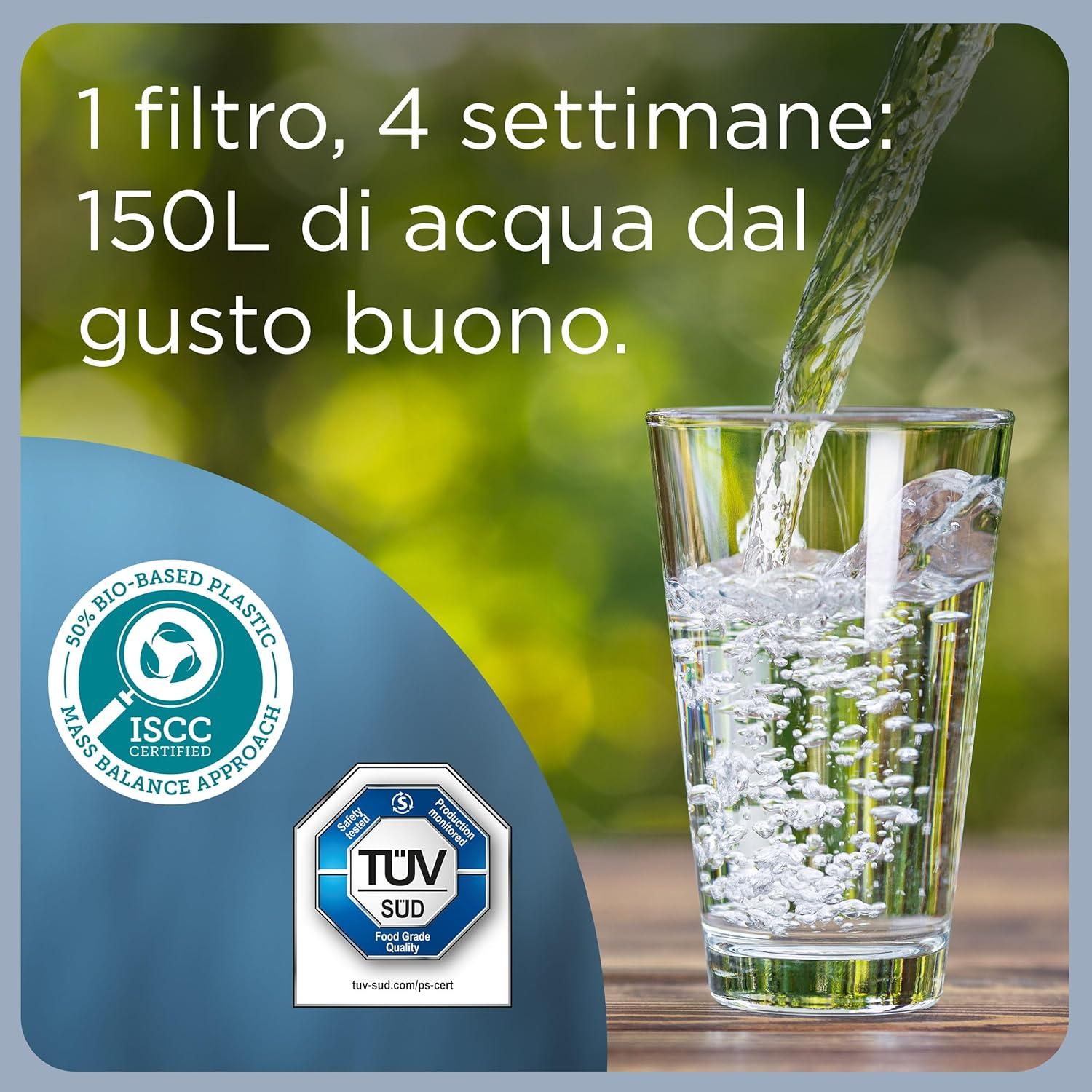 Jarra de Filtro de Agua BRITA Marella Grafito 2.4L + 6 Cartuchos