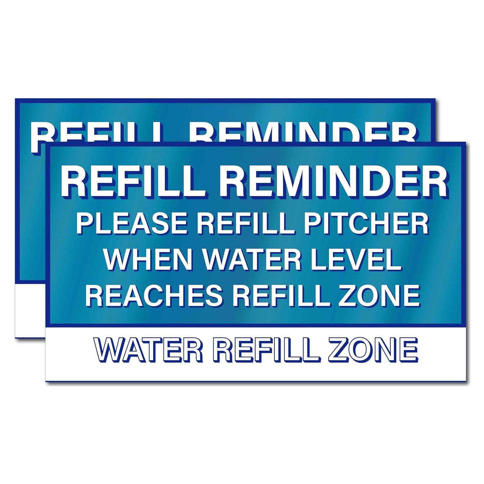 Etiquetas de Recordatorio para Jarra de Agua Melrose Roots - 2 Pcs