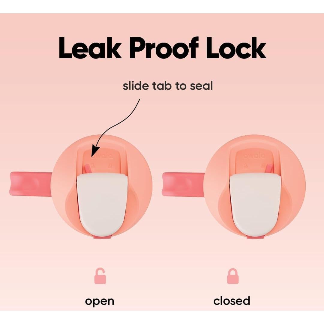 Owala FreeSip Tumbler Acero Inoxidable 40 oz Naranja 1.18 L