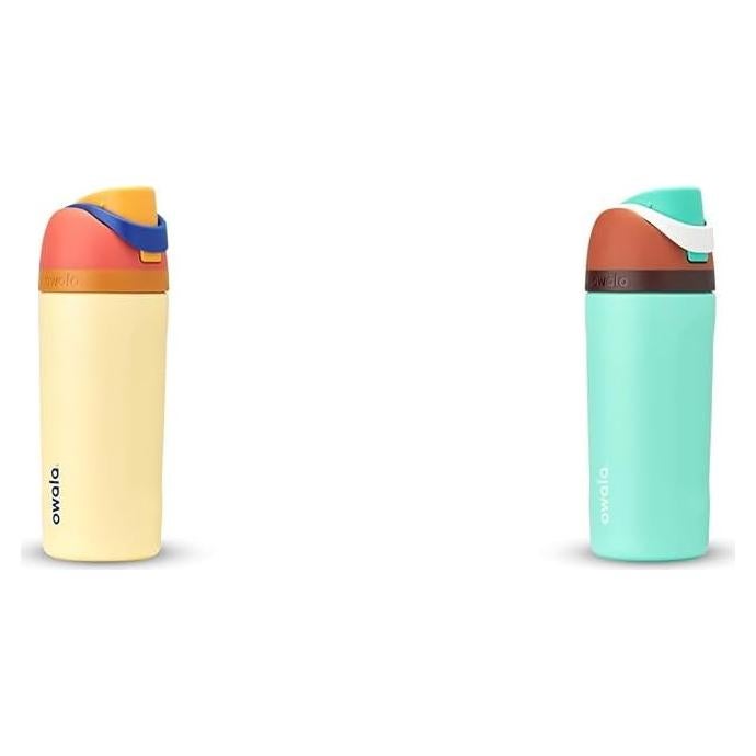 Paquete 2 Botellas Agua Acero Inoxidable Owala FreeSip 473 ml