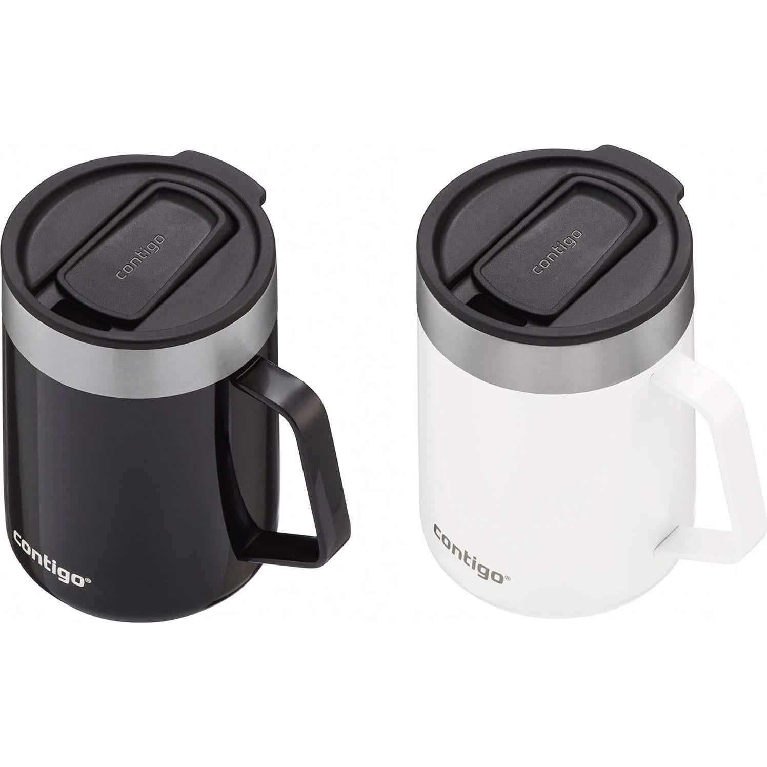 Tazas de Viaje Contigo Streeterville 414ml Acero Inoxidable Dúo