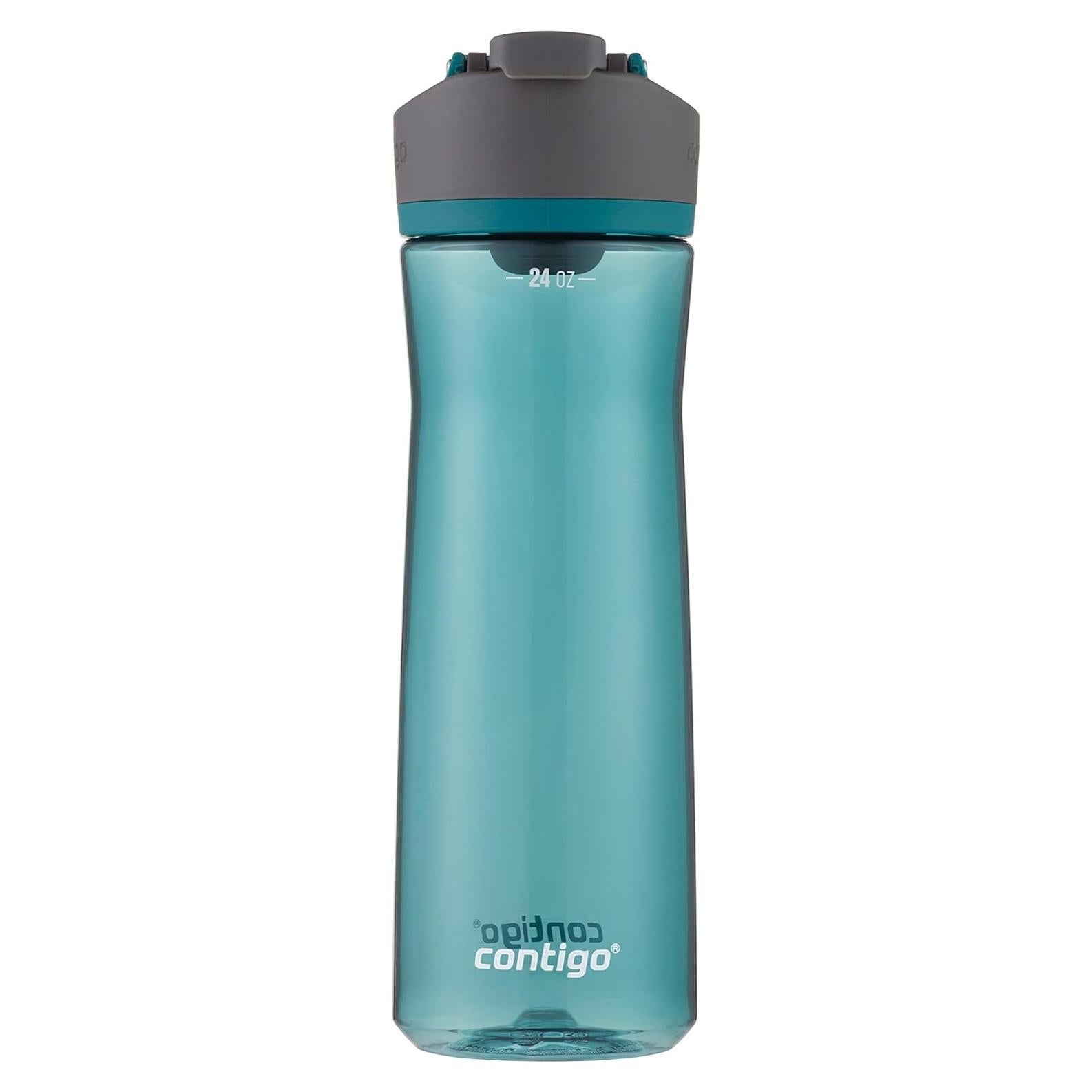 Botella de Agua Contigo AUTOSEAL 24oz Plástico Libre BPA Verde
