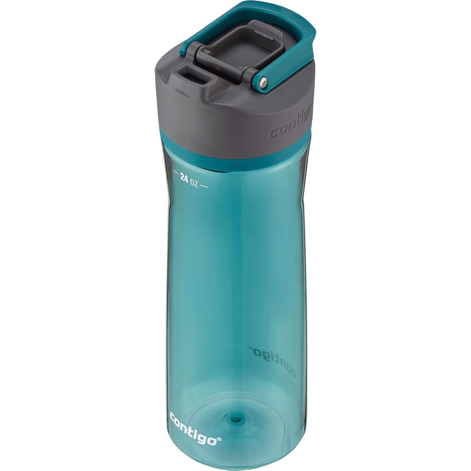 Botella de Agua Contigo AUTOSEAL 24oz Plástico Libre BPA Verde