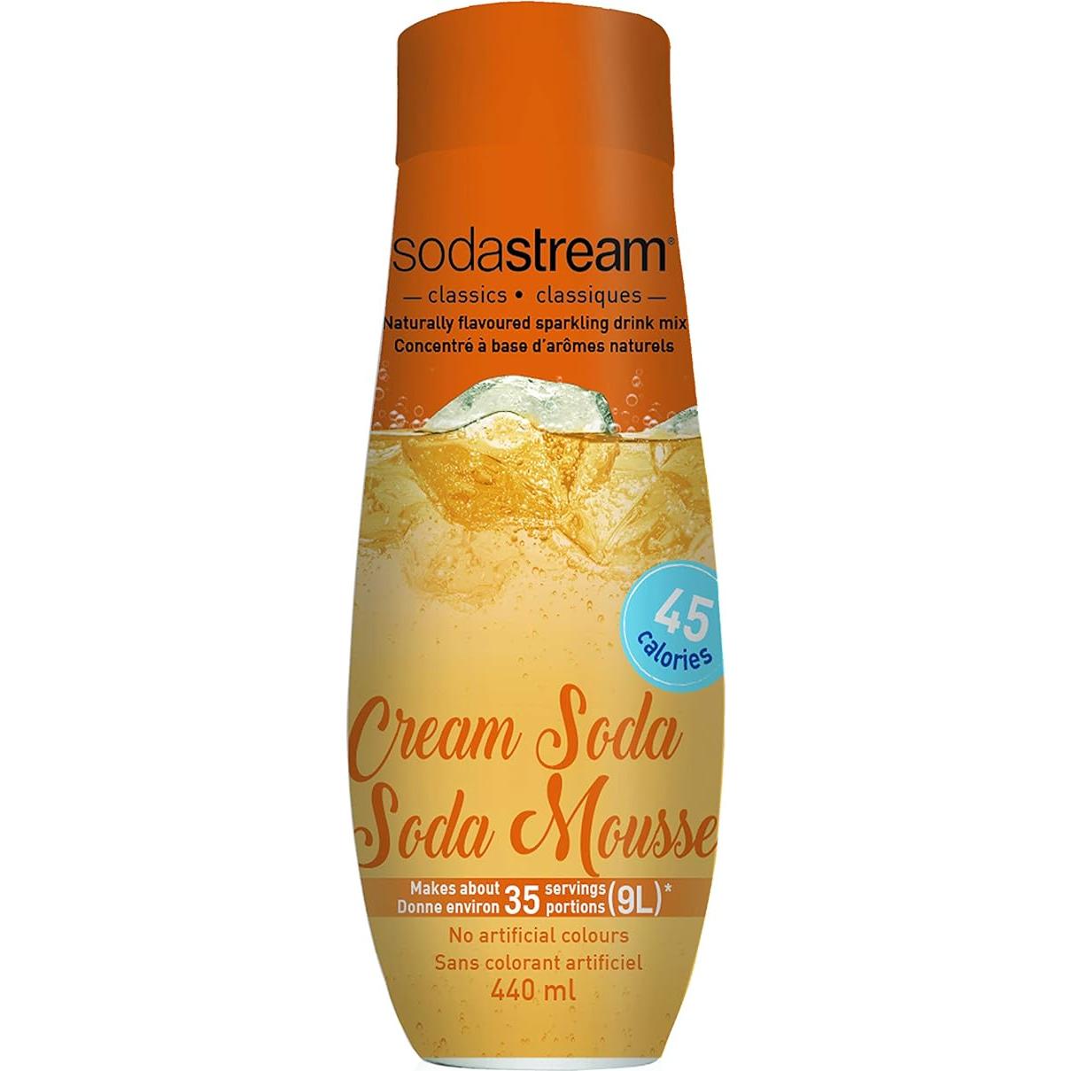 Jarabe SodaStream Sabor Soda de Crema 0.44L - 29 Porciones