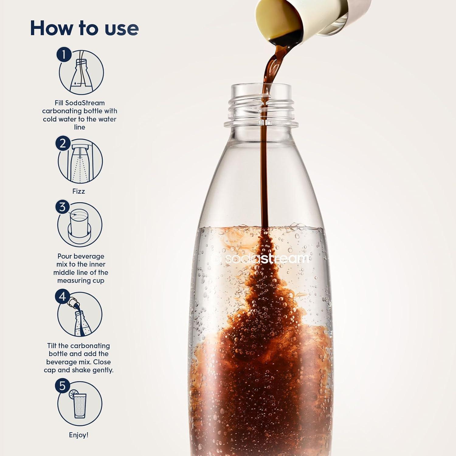 SodaStream Estilo Fuente Cola Dietética Sin Cafeína 0.45kg