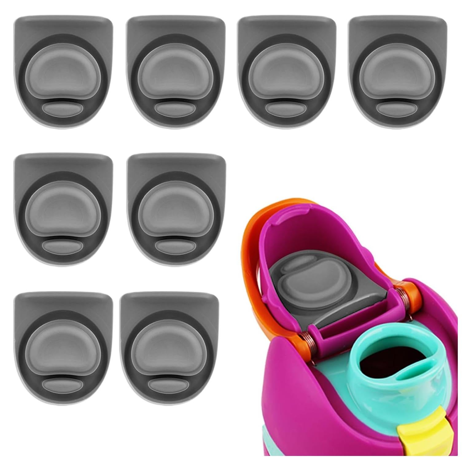 8 Tapas de Reemplazo Silicona PEUTIER para Botellas Owala FreeSip