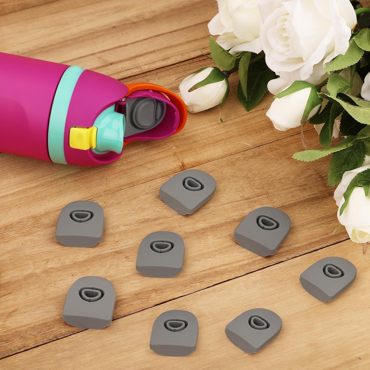 8 Tapas de Reemplazo Silicona PEUTIER para Botellas Owala FreeSip