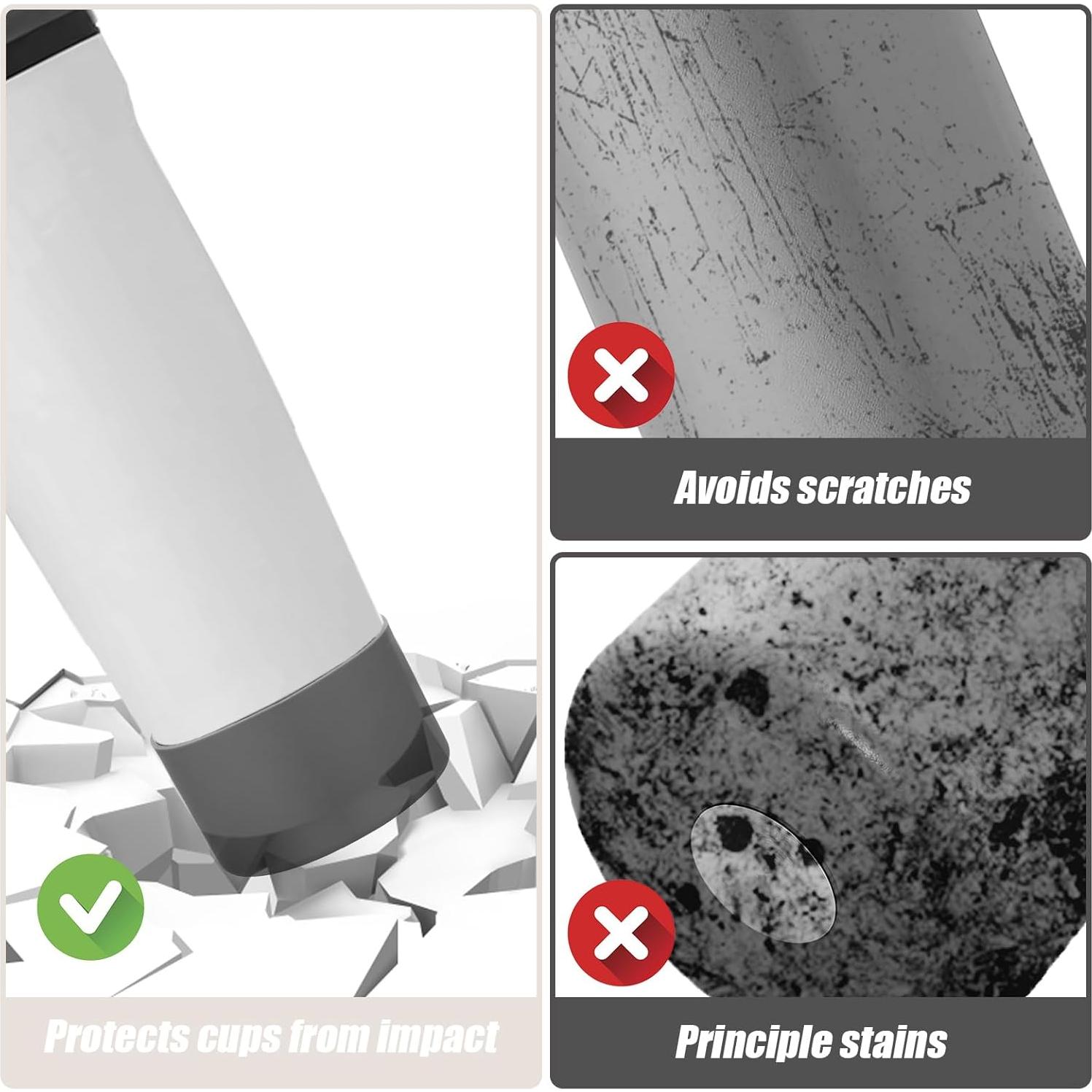 Bota de Silicona Mity Rain para Botellas Owala 30oz y 40oz - 2 Piezas