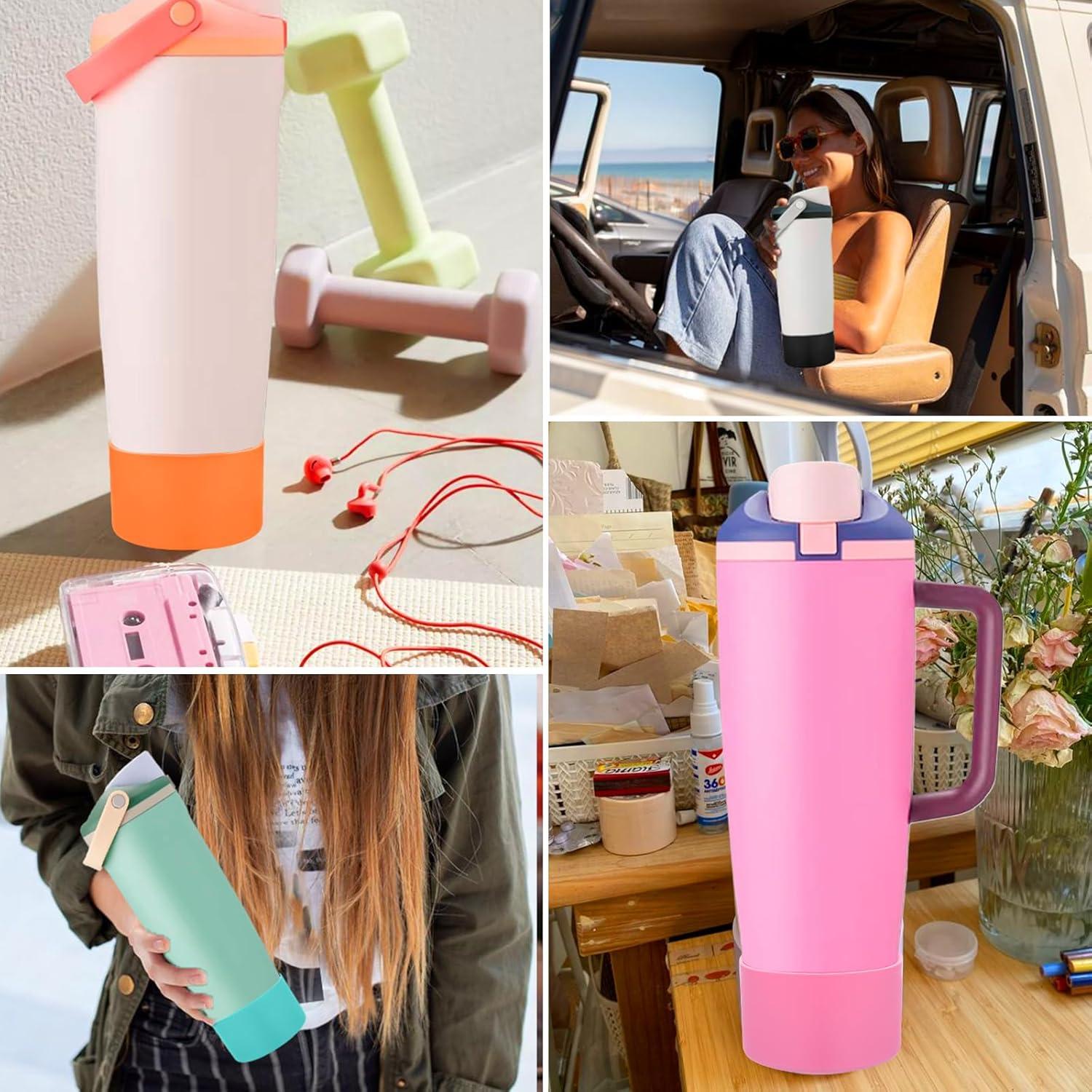 Bota de Silicona Mity Rain para Botellas Owala 30oz y 40oz - 2 Piezas