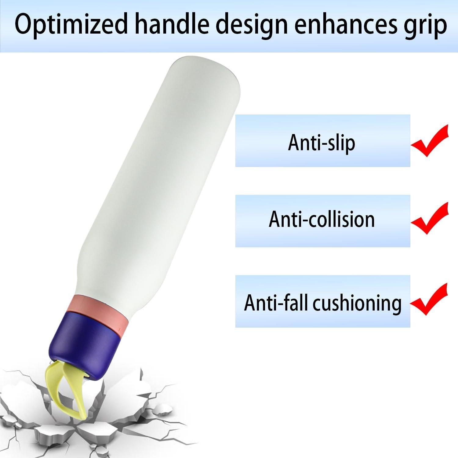 Mango de Botella de Agua Genérico 2 Pcs 0.71 L Policarbonato