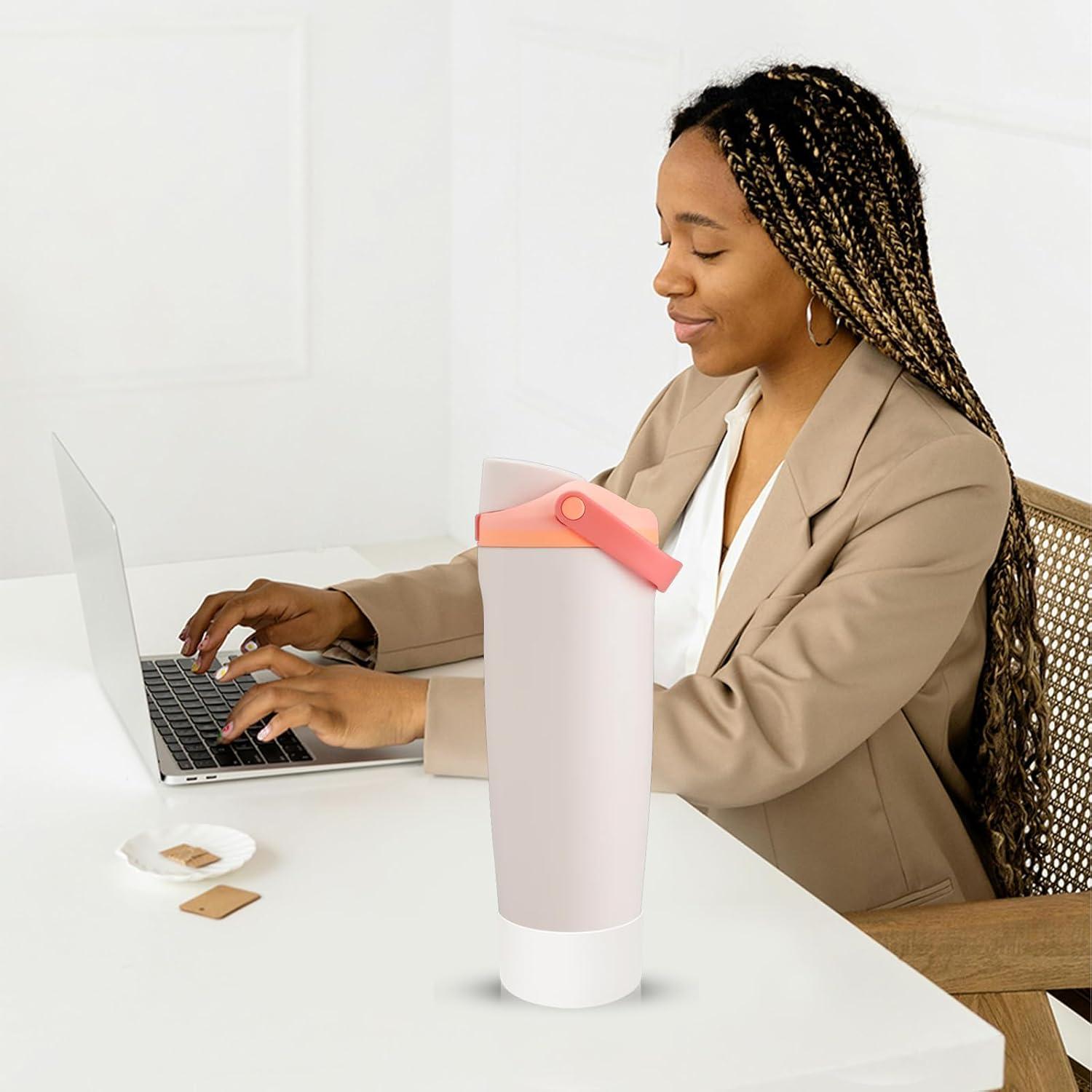 2 Pcs Botín de Silicona XZESH para Botellas Owala 887ml y 1183ml