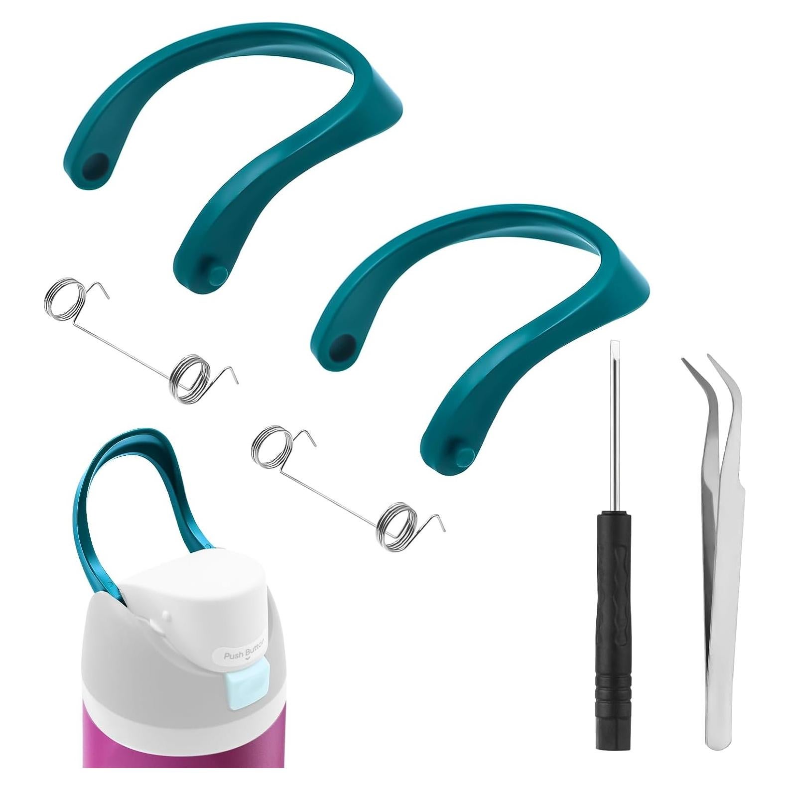 Mangos de Repuesto para Botellas Owala 24oz 32oz JTJEI - 2 Piezas Color Denim