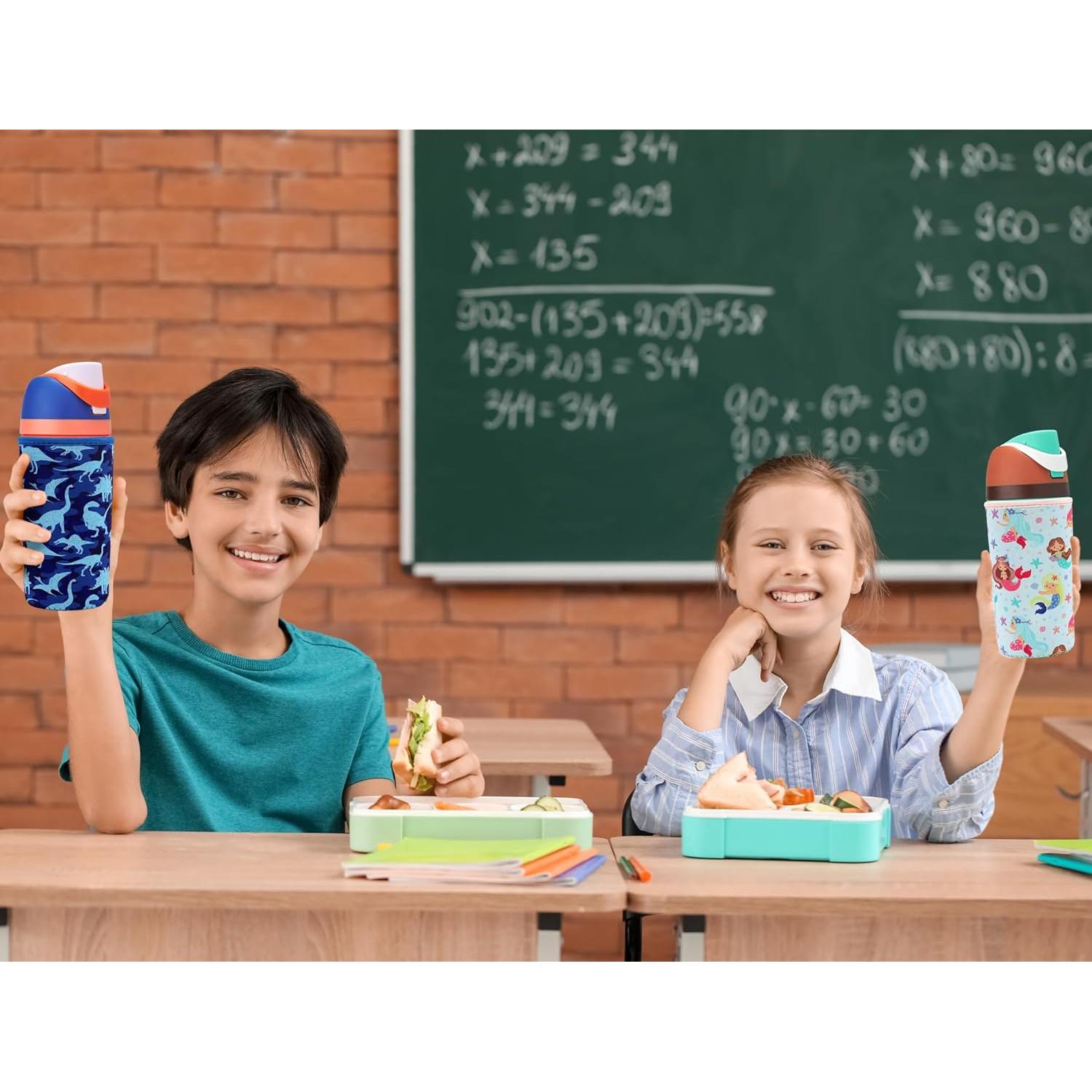 Funda Neopreno Amintiri para Owala Kids 16oz Cereza y Fresa