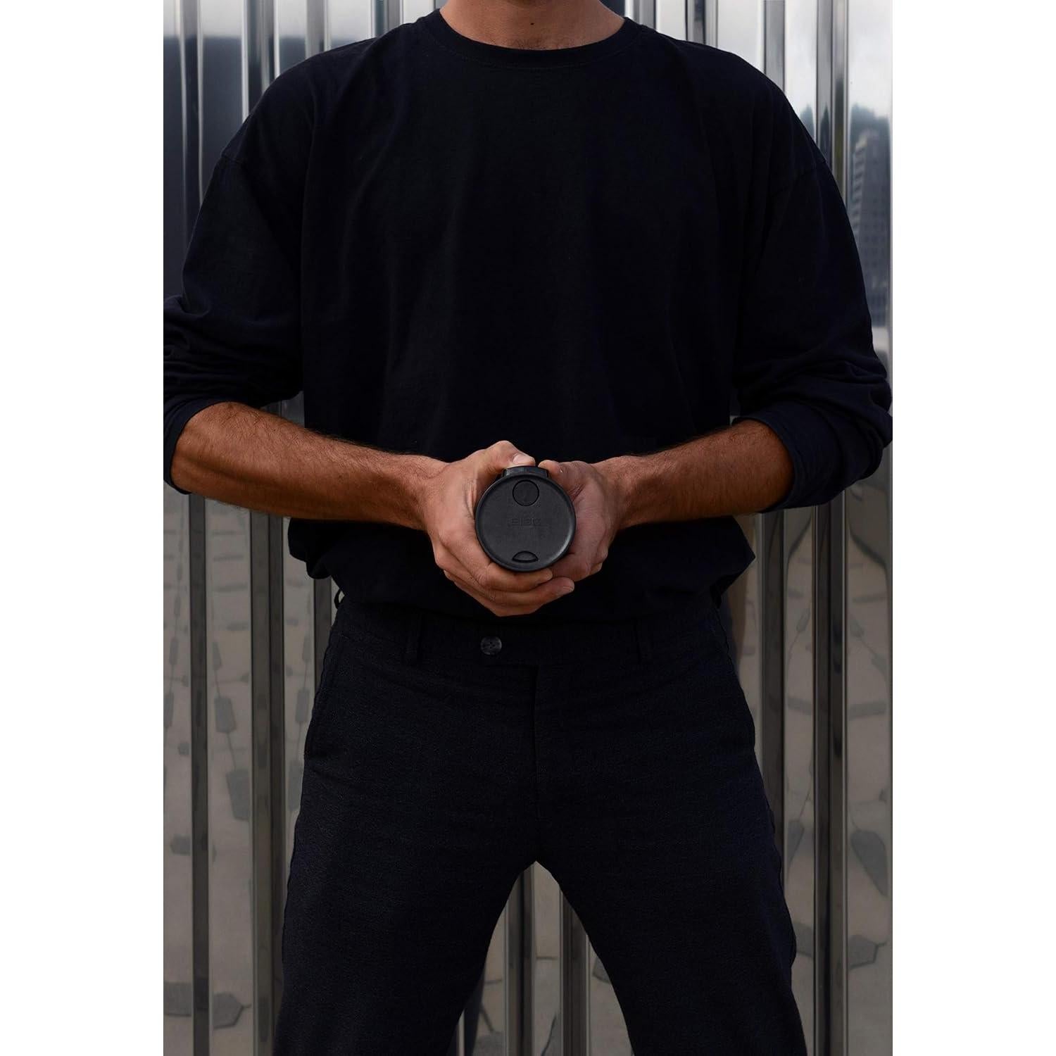 Taza de Café Aislada SIGG Milagro Negra 400ml Doble Pared