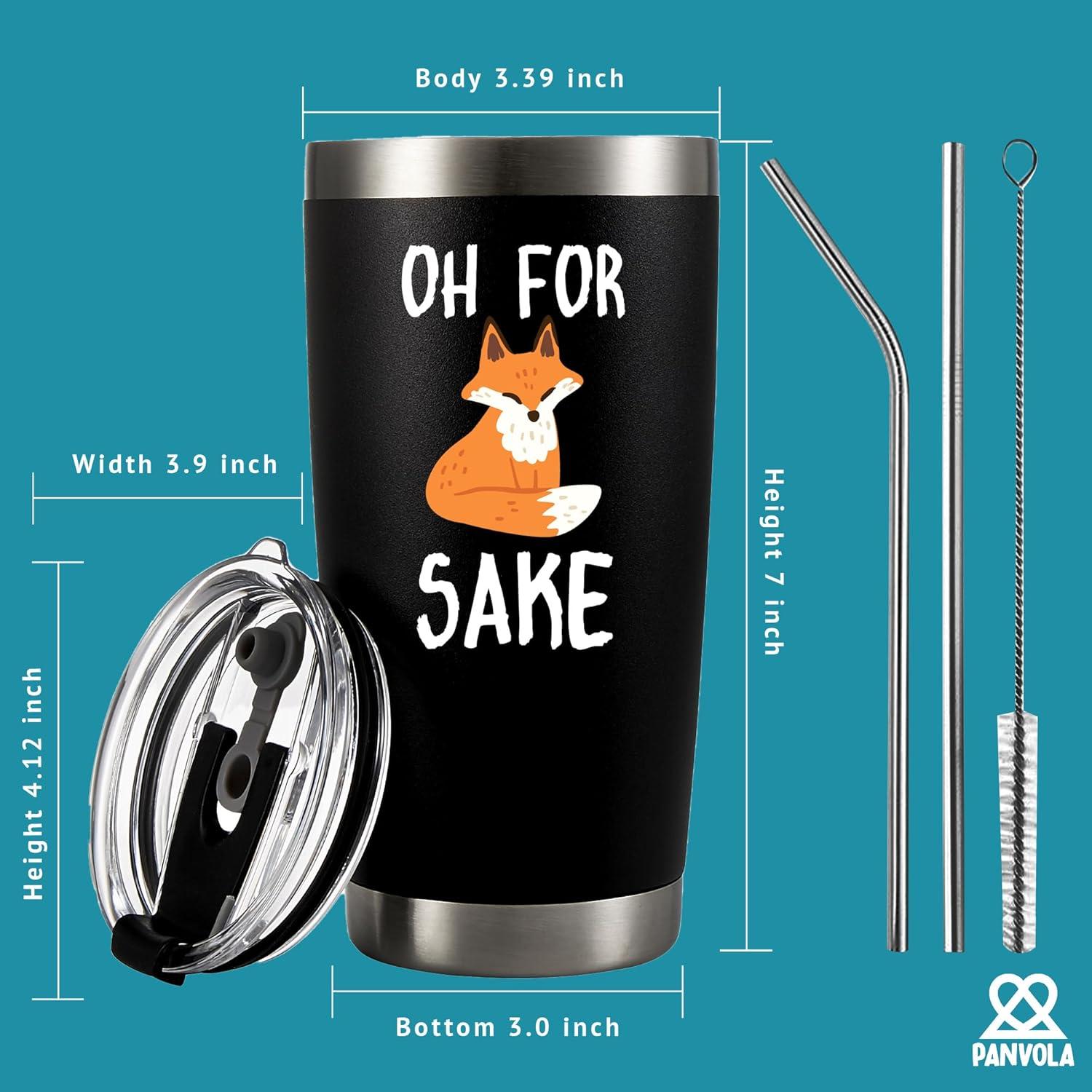 Vaso Térmico Panvola Oh For Fox Sake 590 ml Acero Inoxidable