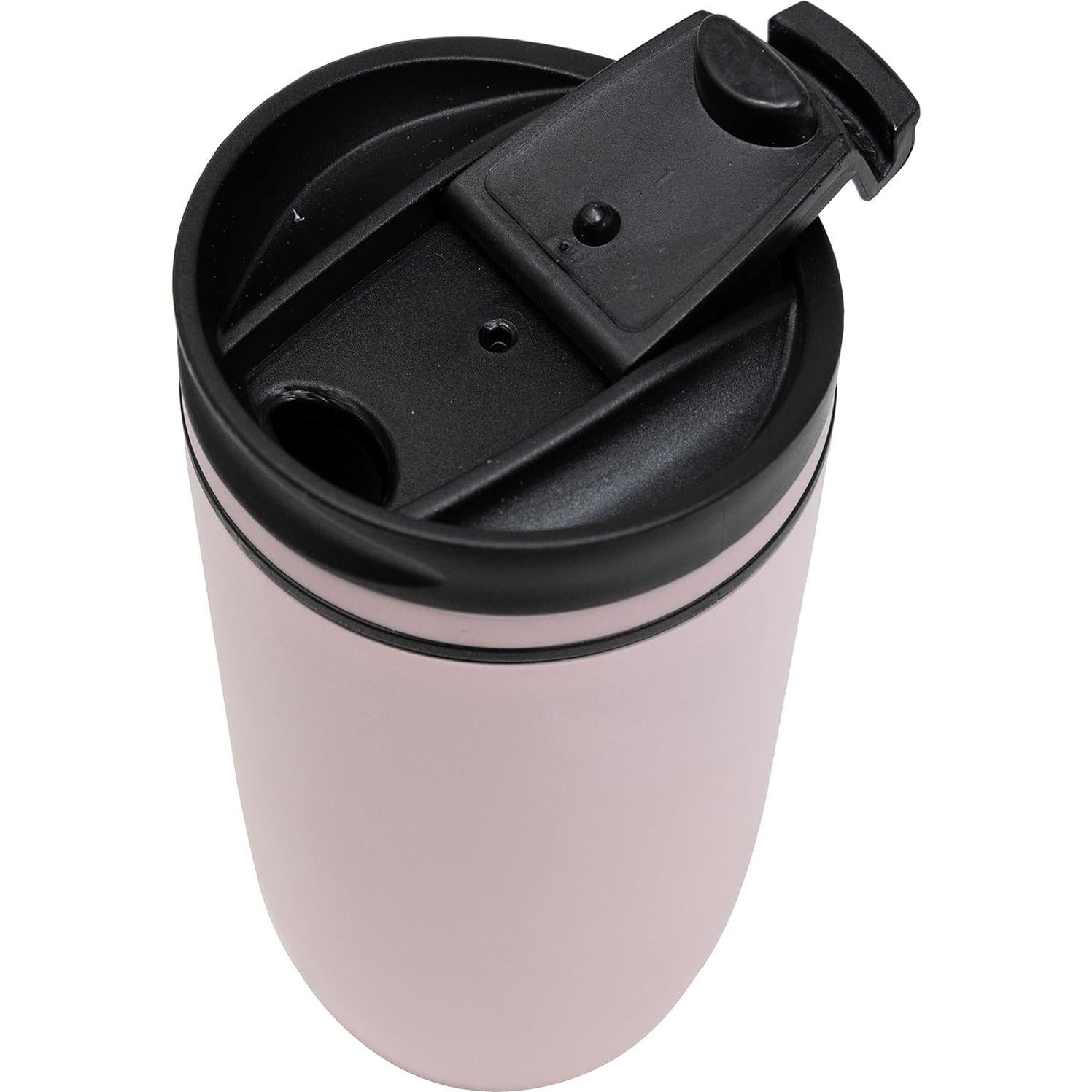 Taza de Café de Viaje MIRA 16 oz Acero Inoxidable Rosa Taffy