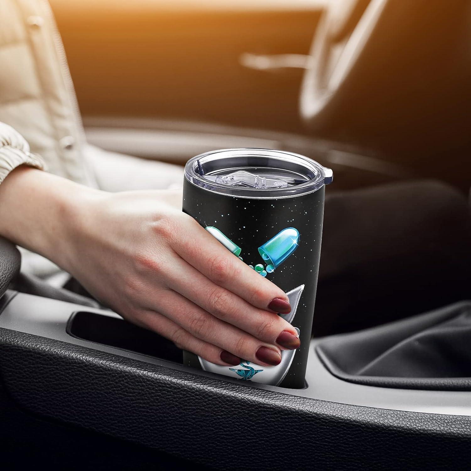 Taza de Viaje Aislada Kwsnatel 20 oz para Farmacéuticos