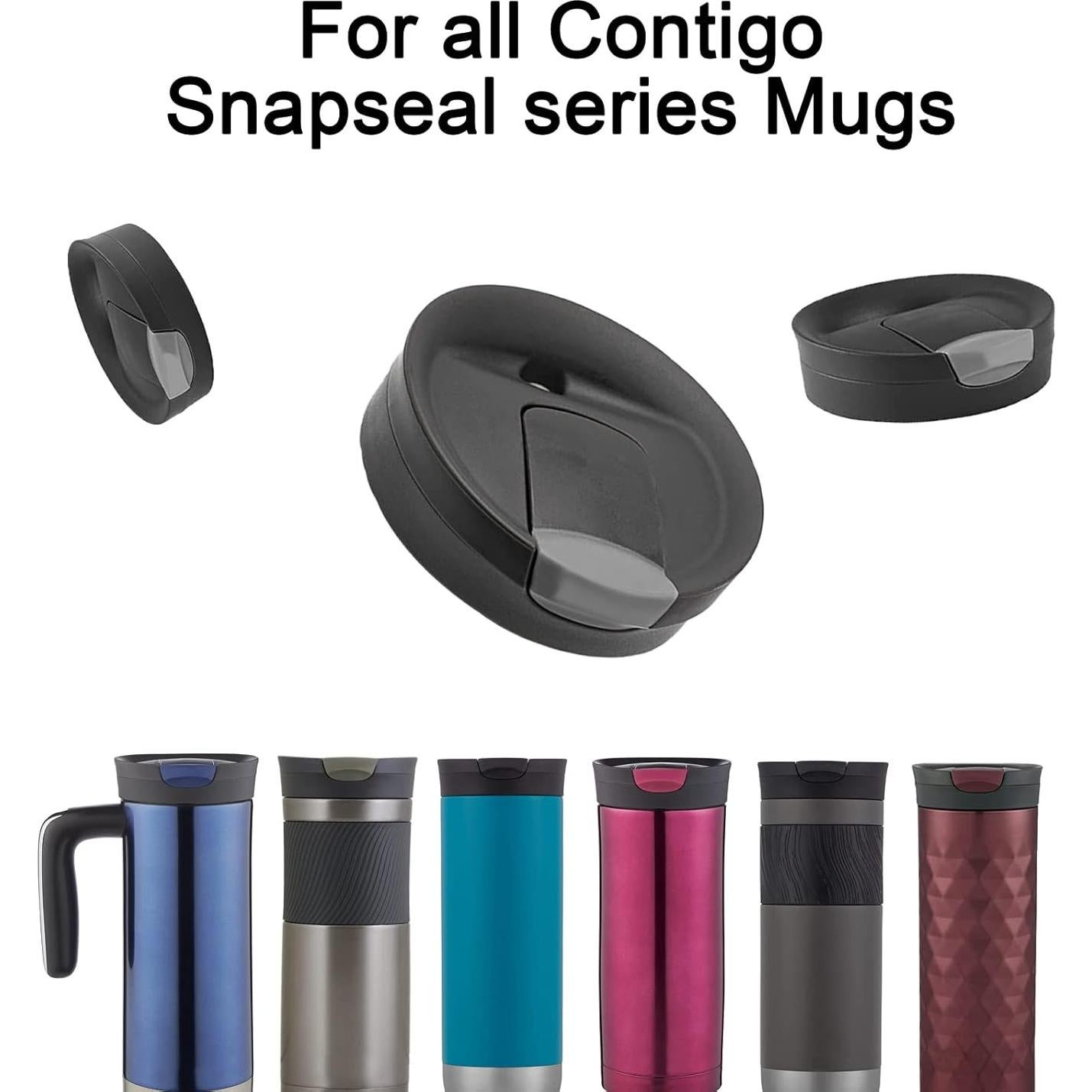 Juntas y Tapones de Reemplazo BOSORIO para Vaso Contigo 16oz y 20oz