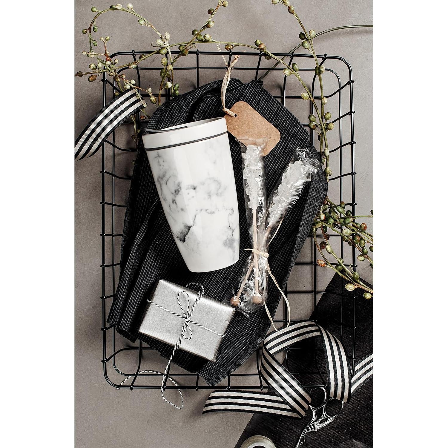 Taza de Porcelana Villeroy & Boch Marmory 333ml Moderna