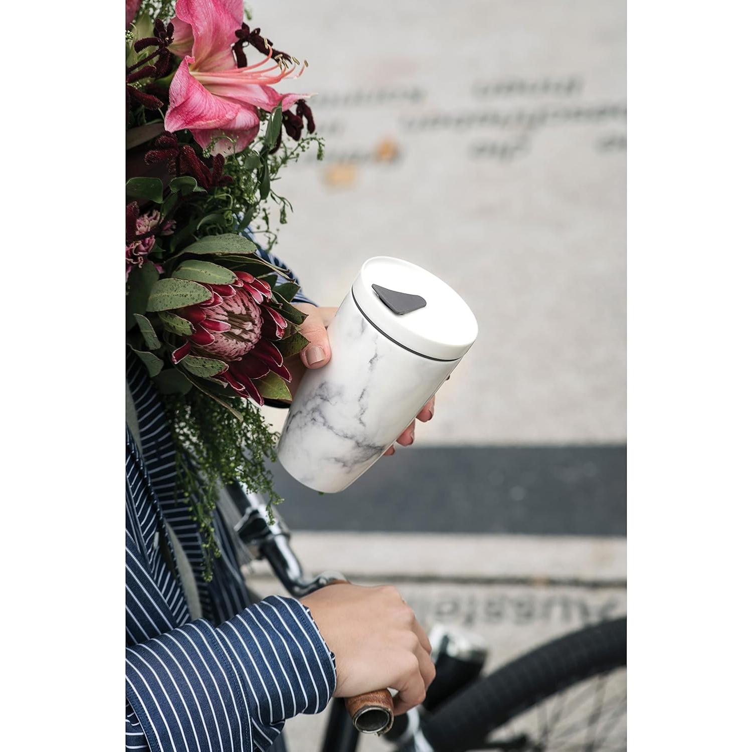 Taza de Porcelana Villeroy & Boch Marmory 333ml Moderna