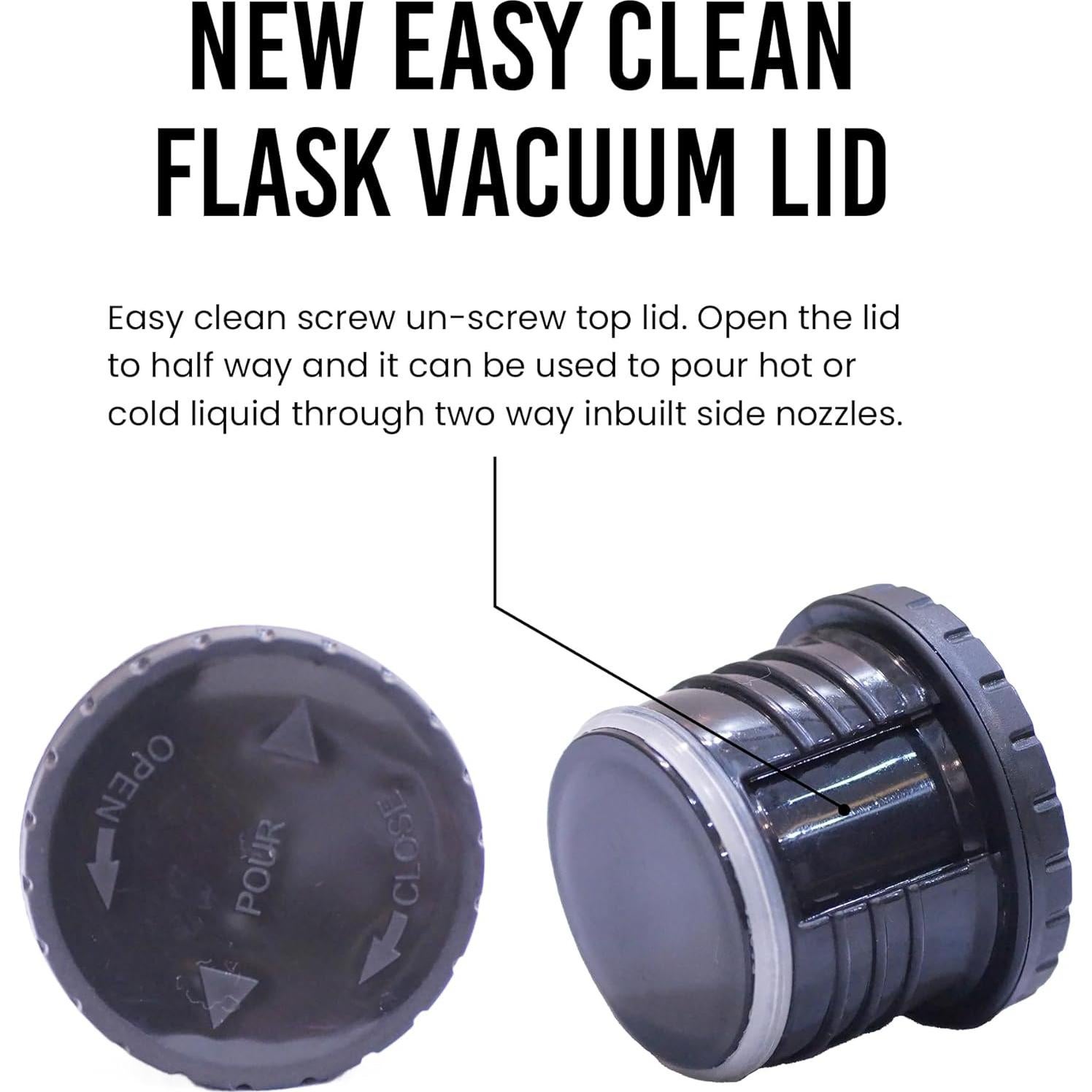 Termo de Café Fijoo Acero Inoxidable 1000ml Aislante Triple Pared