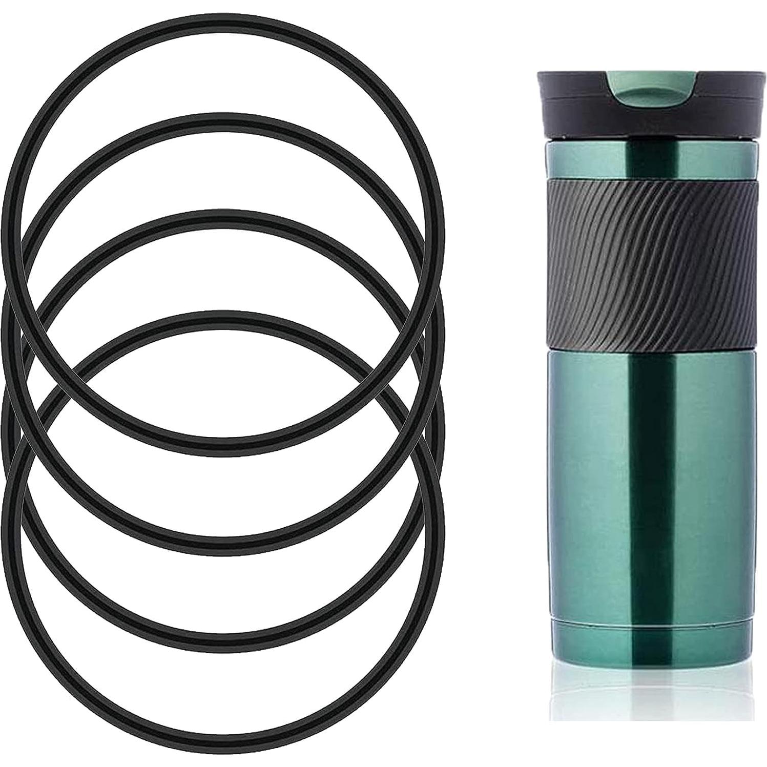 Juego de 4 Juntas de Reemplazo Jinshining para Taza Contigo 473ml y 591ml