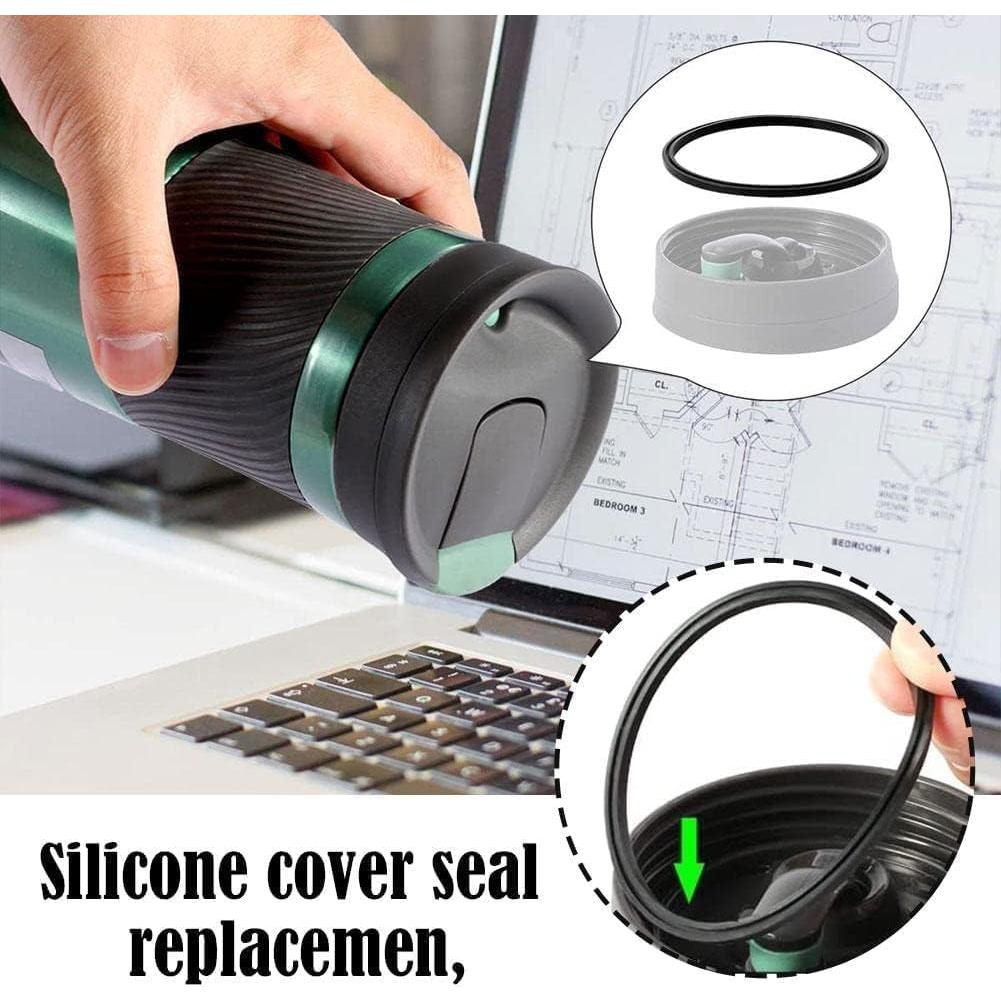 Juego de 4 Juntas de Reemplazo Jinshining para Taza Contigo 473ml y 591ml