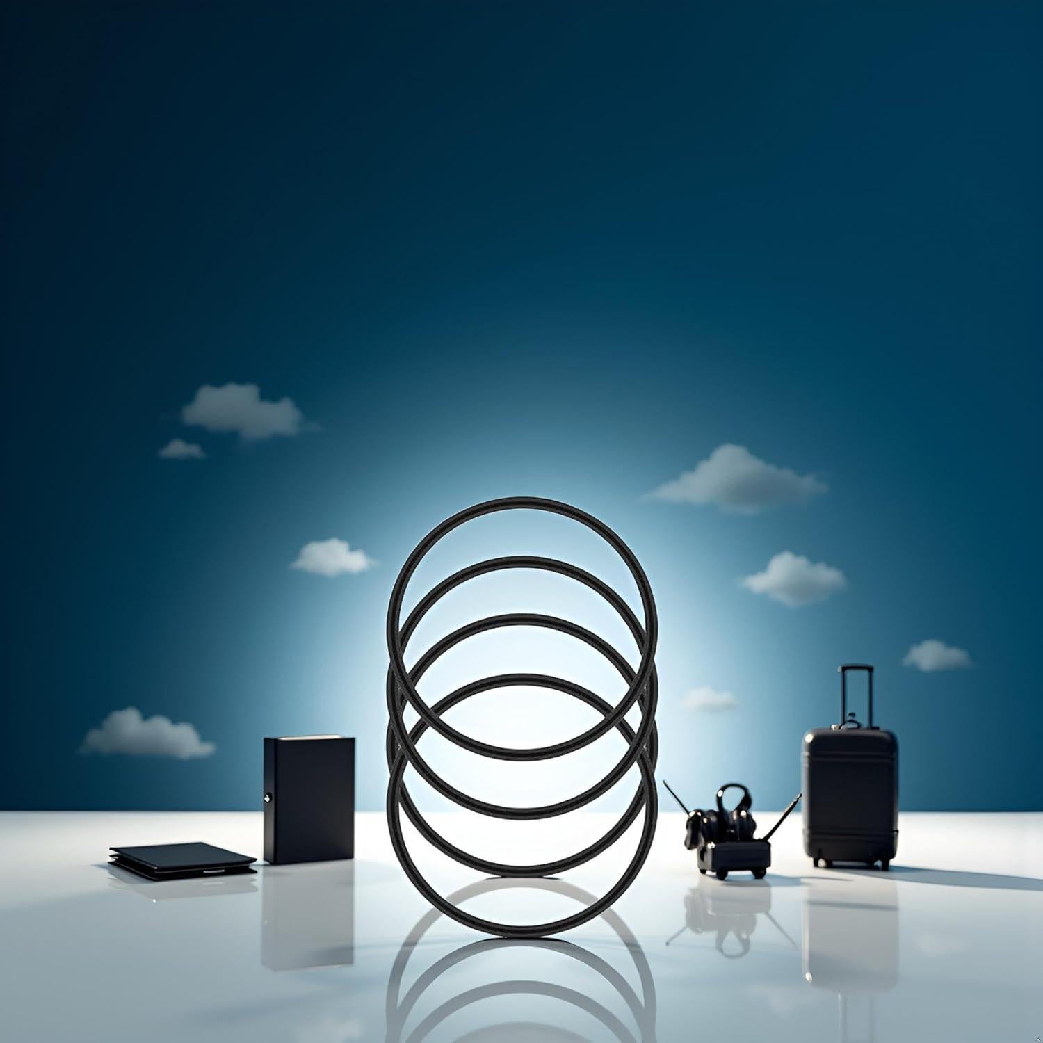 Juego de 4 Juntas de Reemplazo Jinshining para Taza Contigo 473ml y 591ml