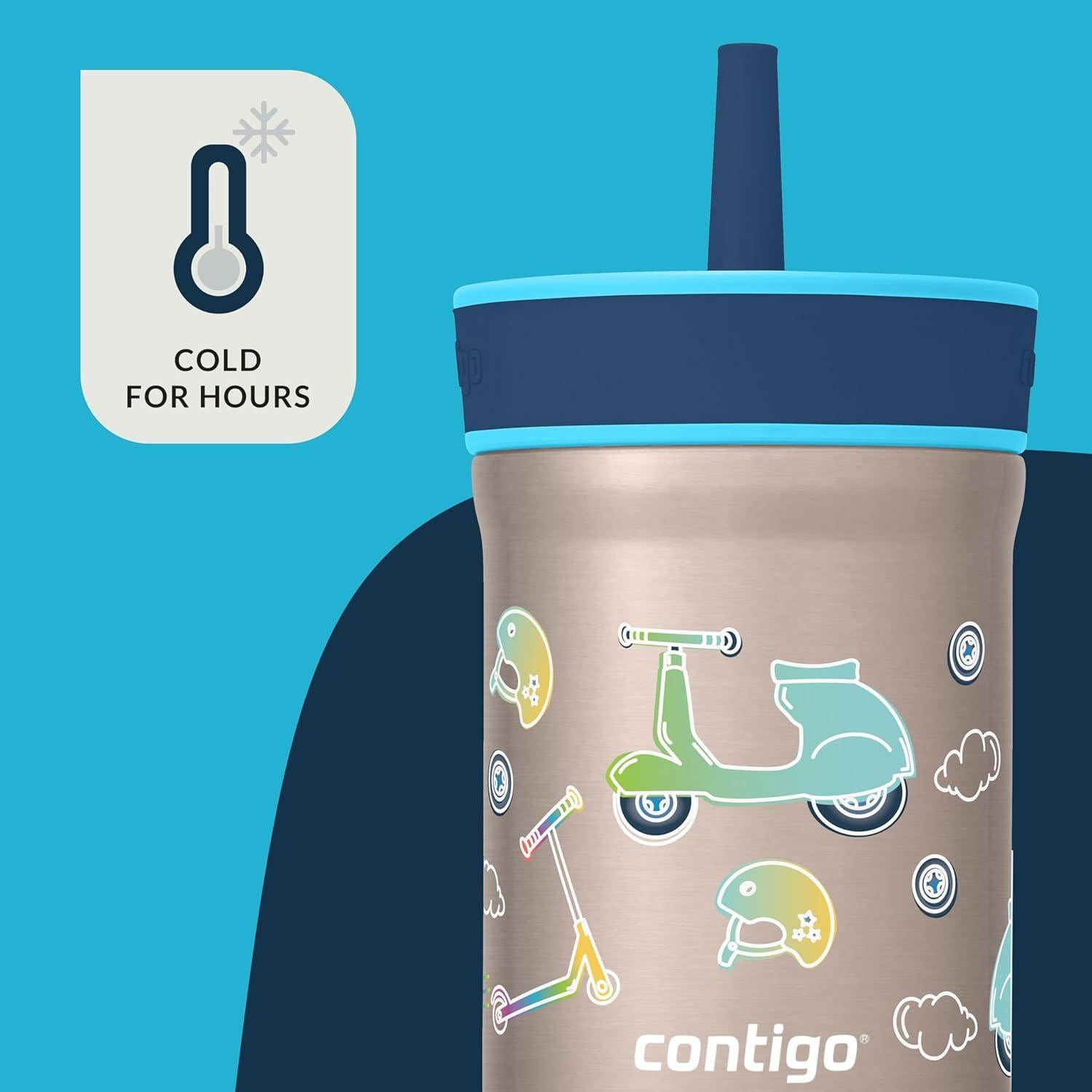 Tumbler Contigo Leighton 355 ml Aislado Juniper