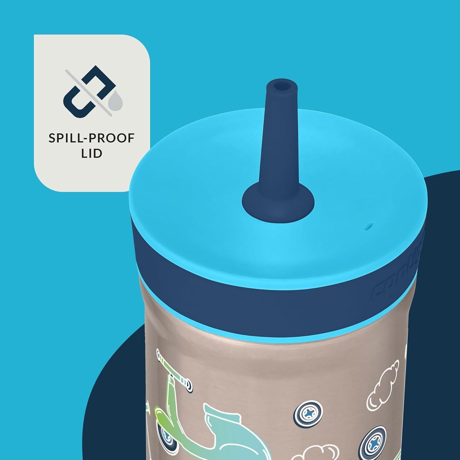 Tumbler Contigo Leighton 355 ml Aislado Juniper