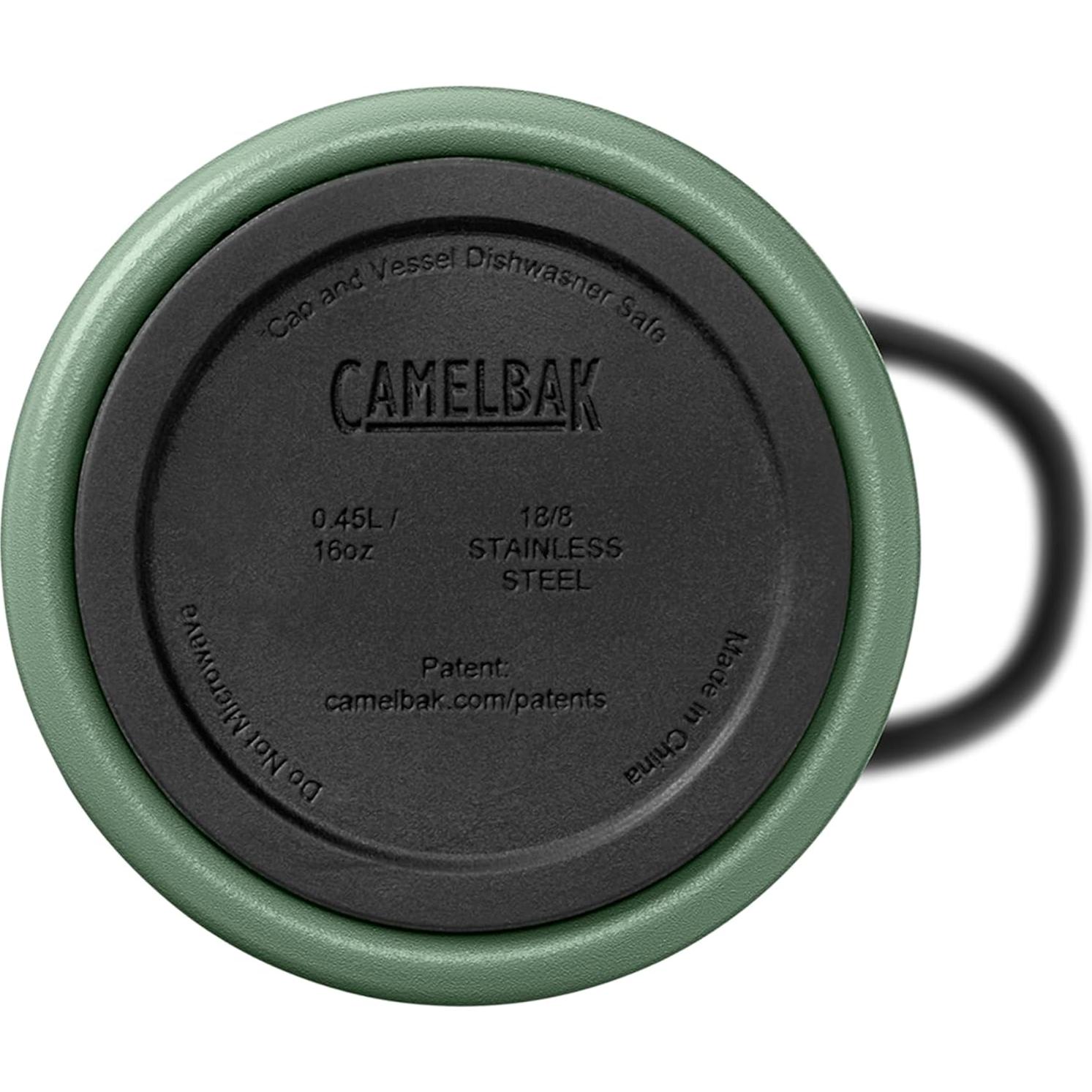 Taza de Viaje Aislada CamelBak Forge Flow 500ml Musgo
