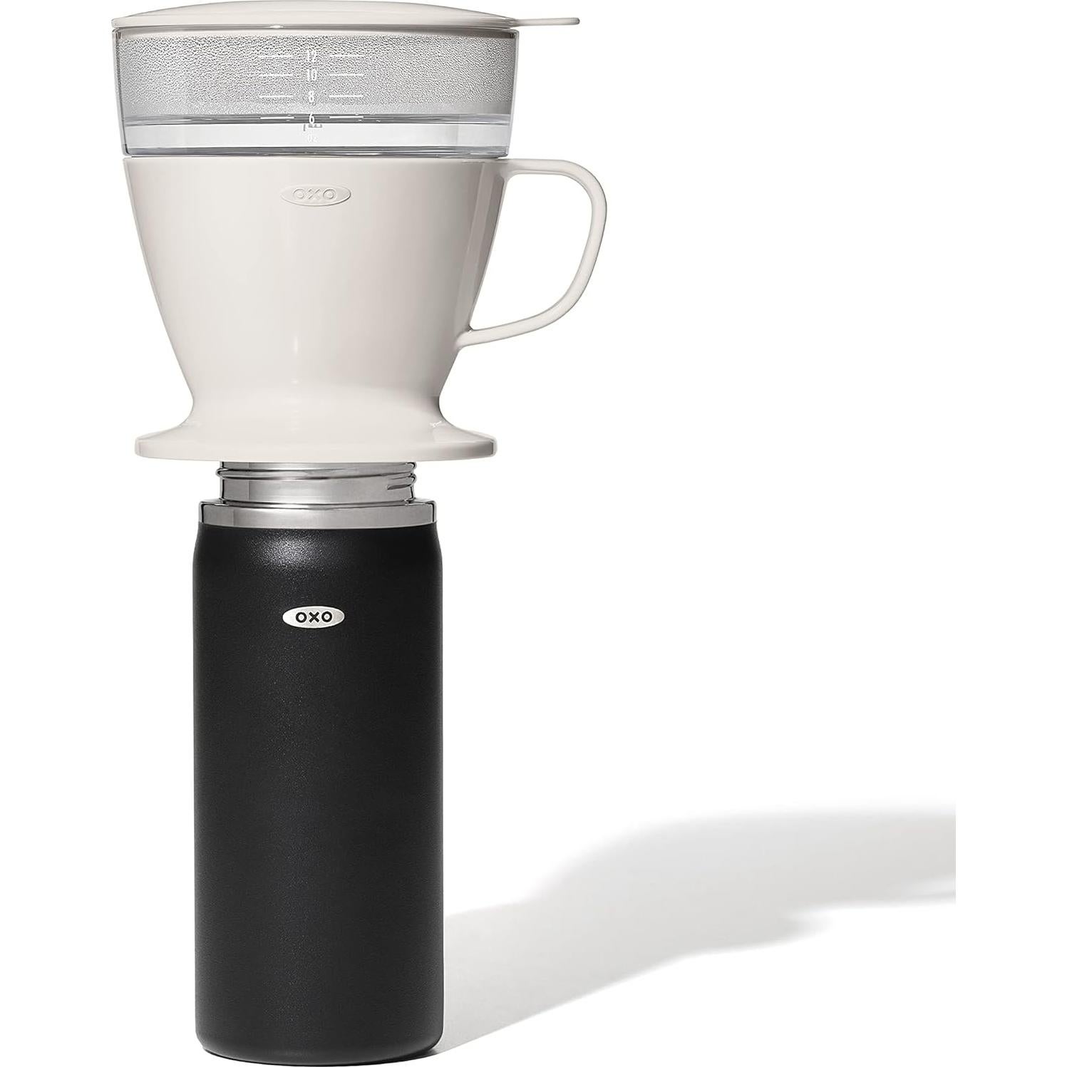 Taza Térmica OXO 473ml Acero Inoxidable Onyx con Tapa