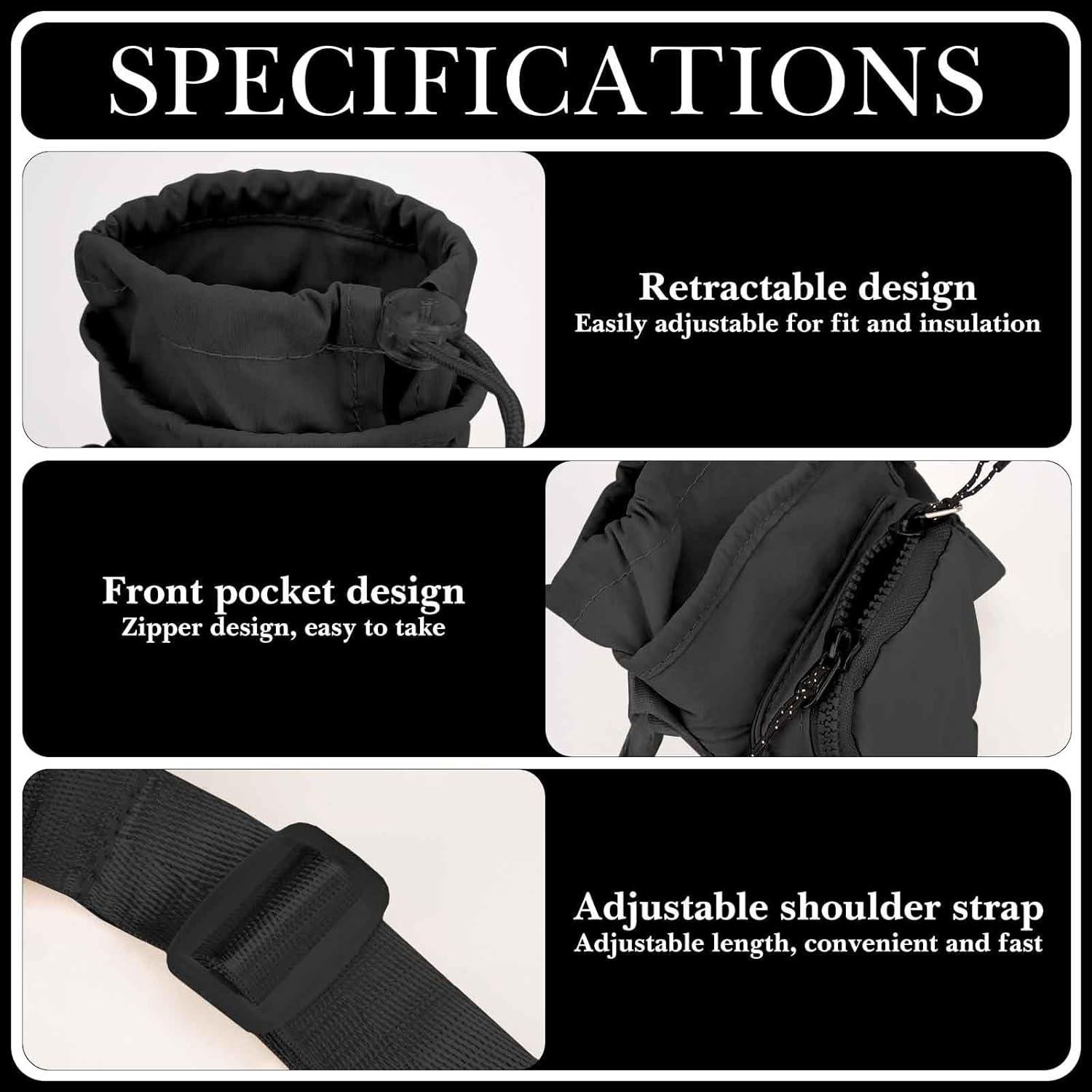 Portabotellas de Agua Linkidea CPS-137-00 con Correa Ajustable