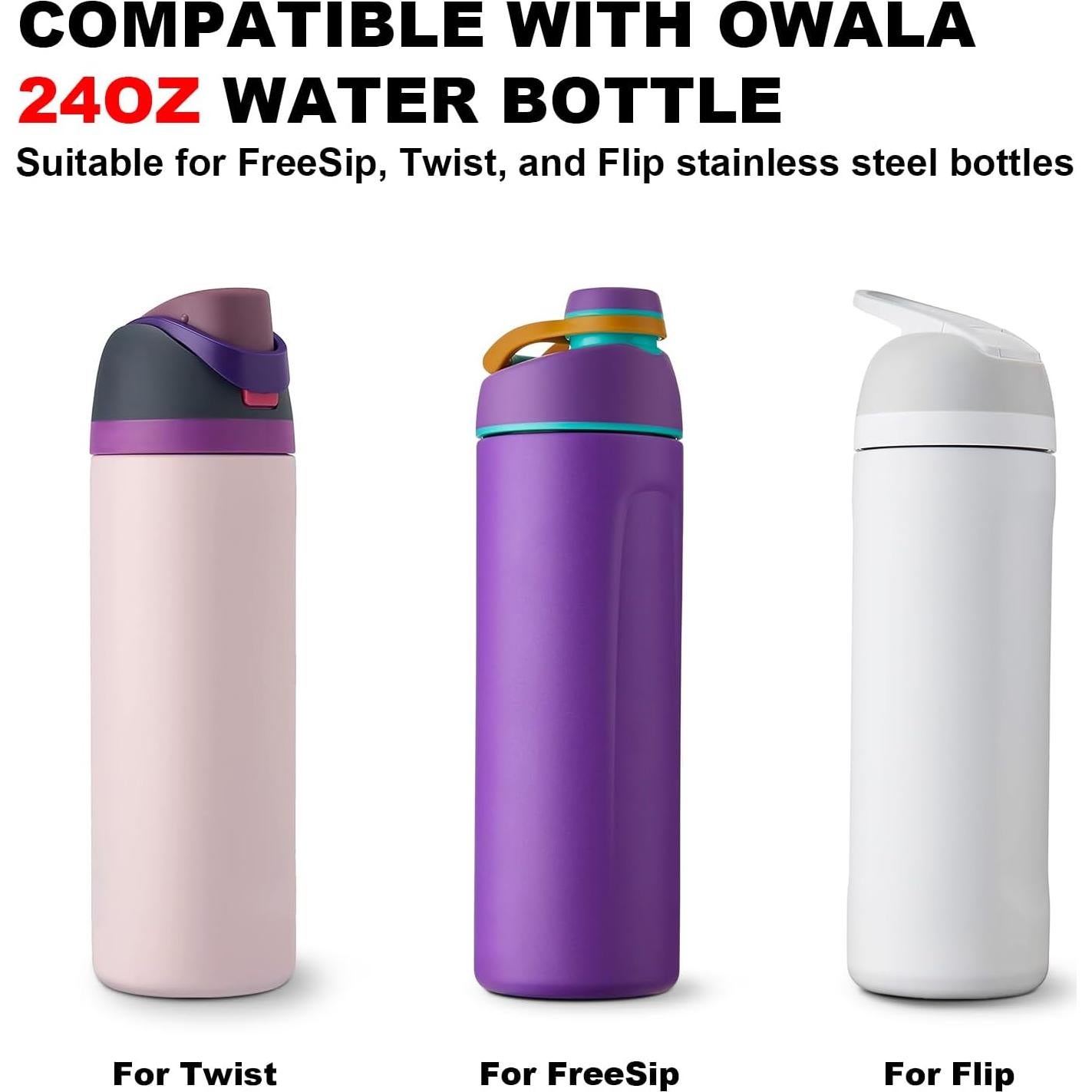 Accesorios para Botella de Agua Owala Airboat 710ml Transparente