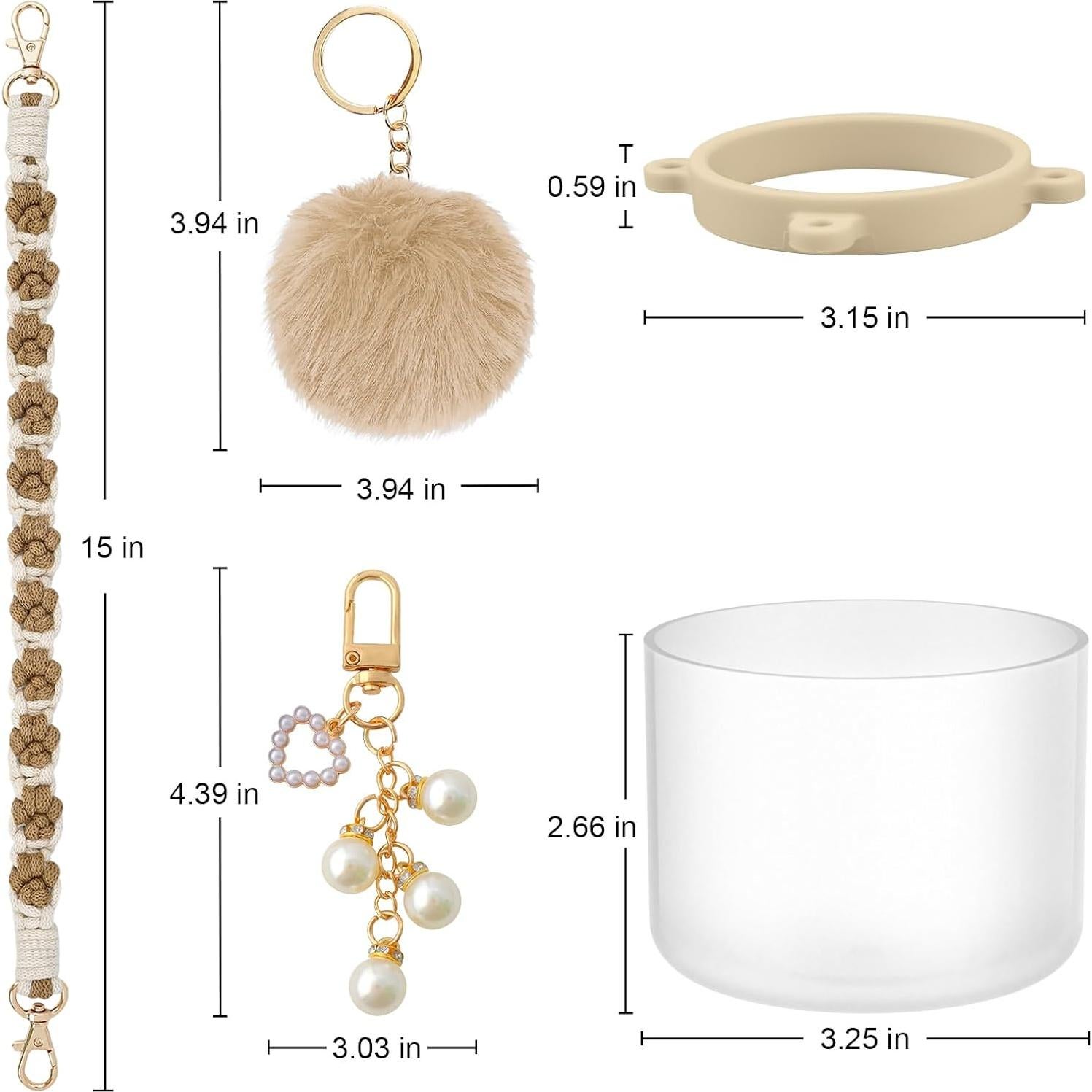 Accesorios para Botella de Agua Owala Airboat 710ml Transparente