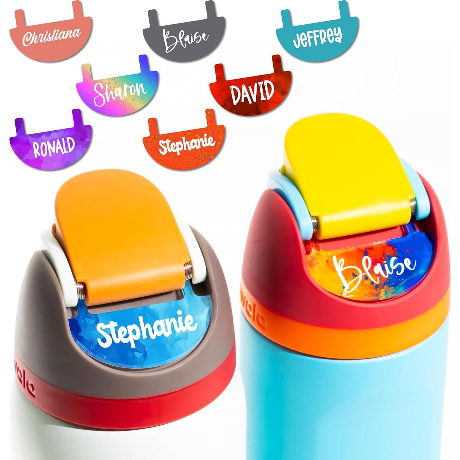 Placa de Nombre Personalizada Owala 24oz 32oz 40oz - 20 Colores