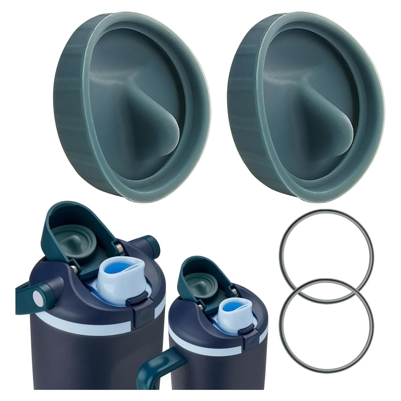 Juego de Tapones y Anillos de Silicona Kaitiaki para Owala 887ml 1183ml