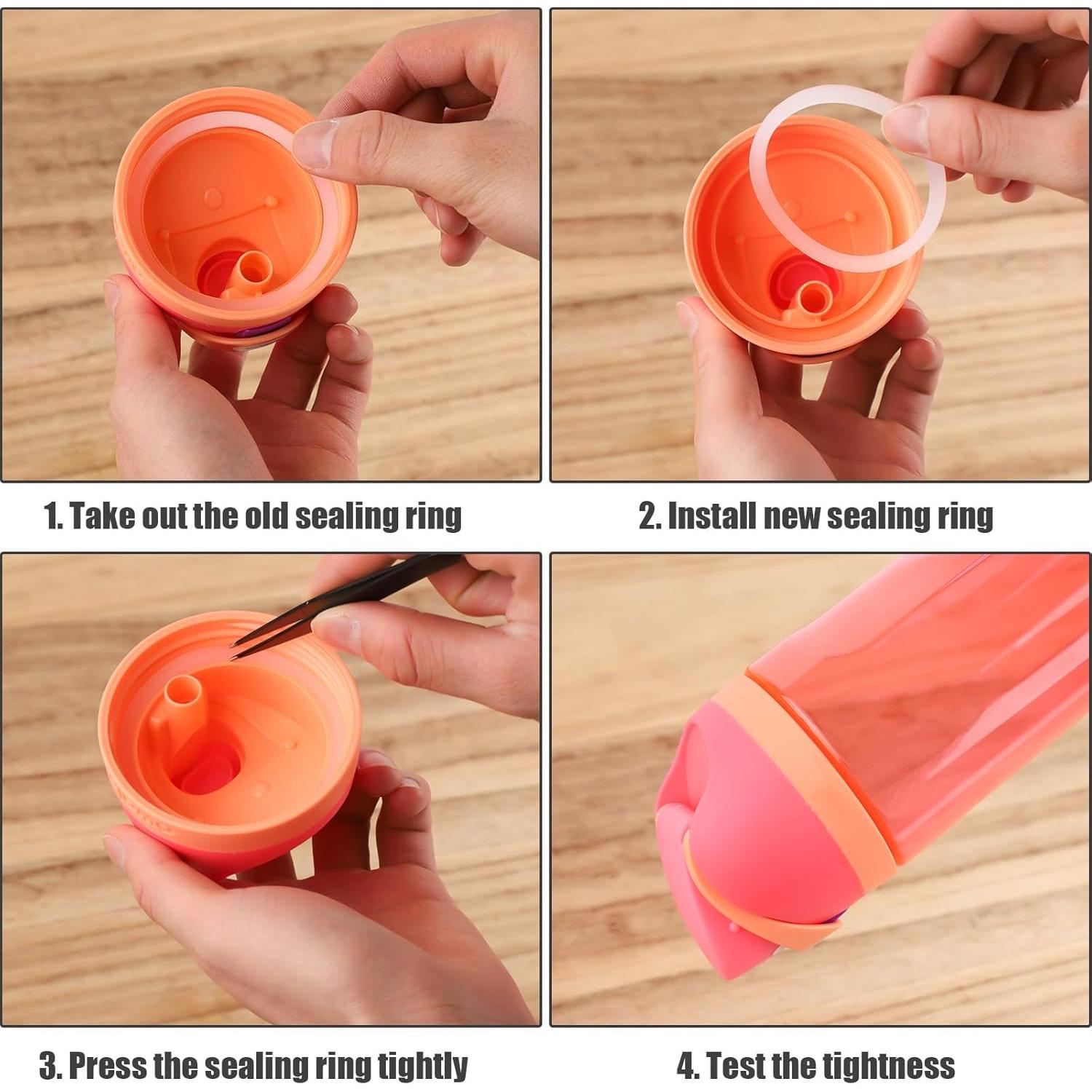 3 Tapones de Reemplazo Owala Freesip 19-40oz Silicona Antifugas